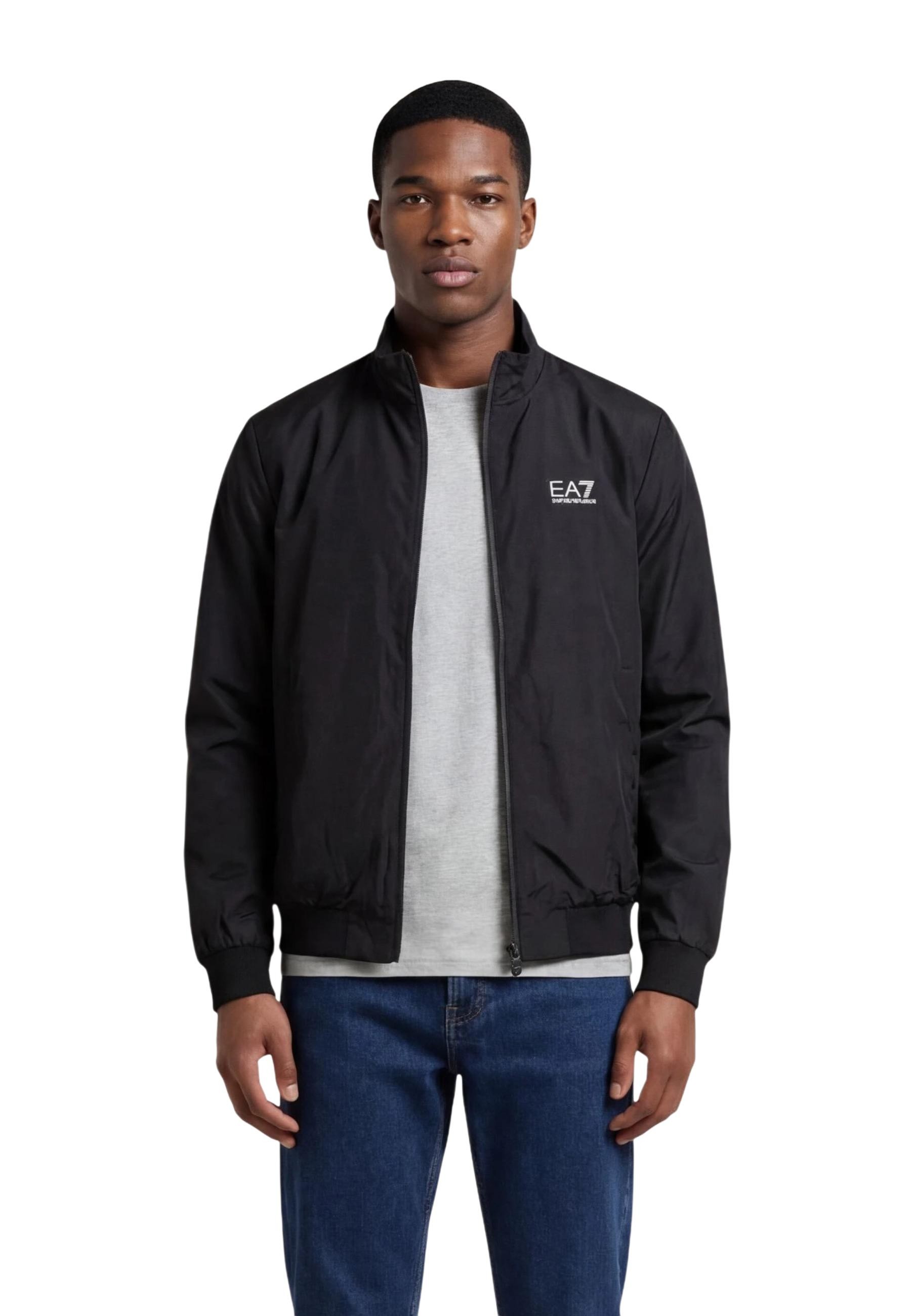 Черно мъжко яке EA7