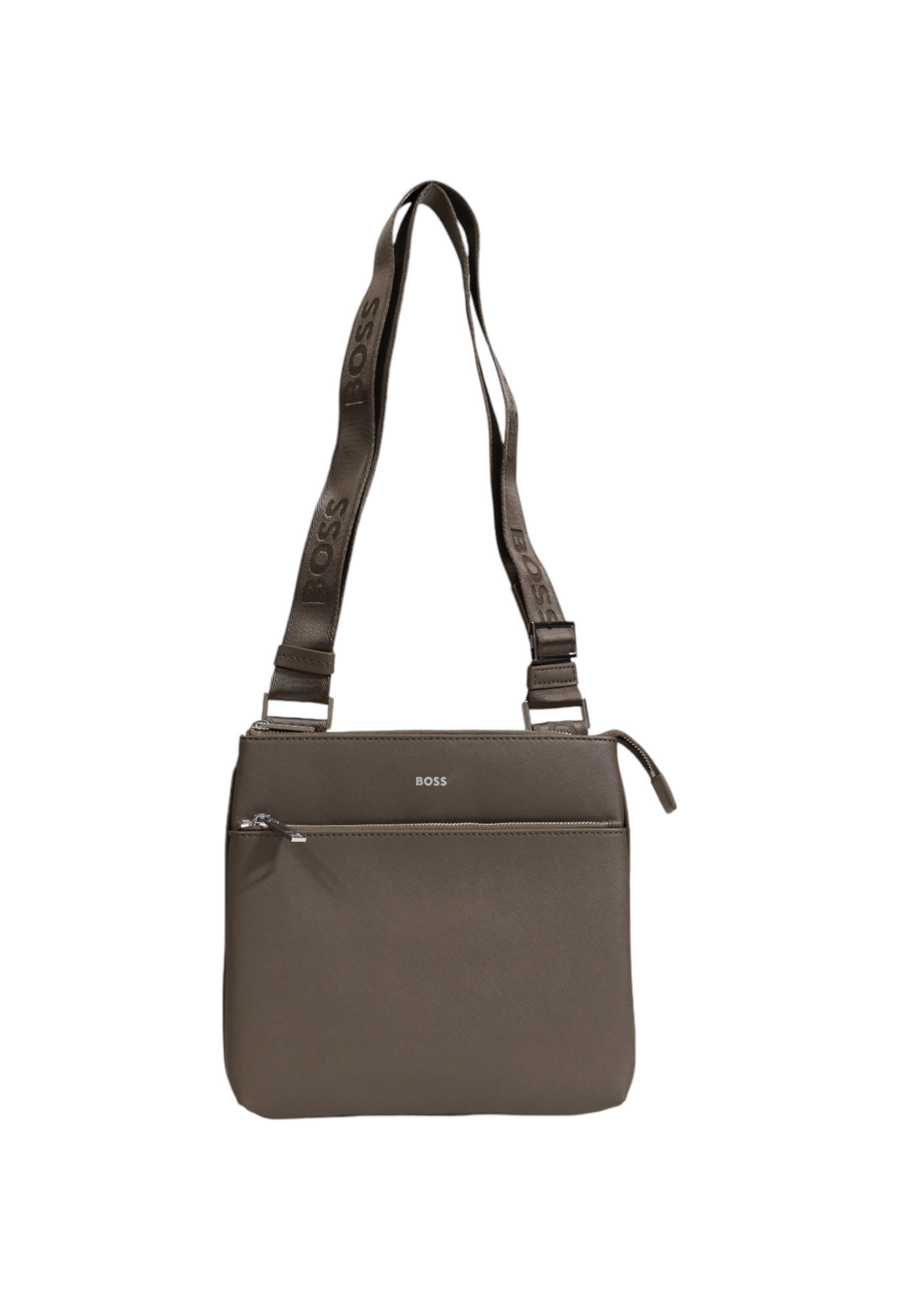 Kožená taška cez rameno Boss