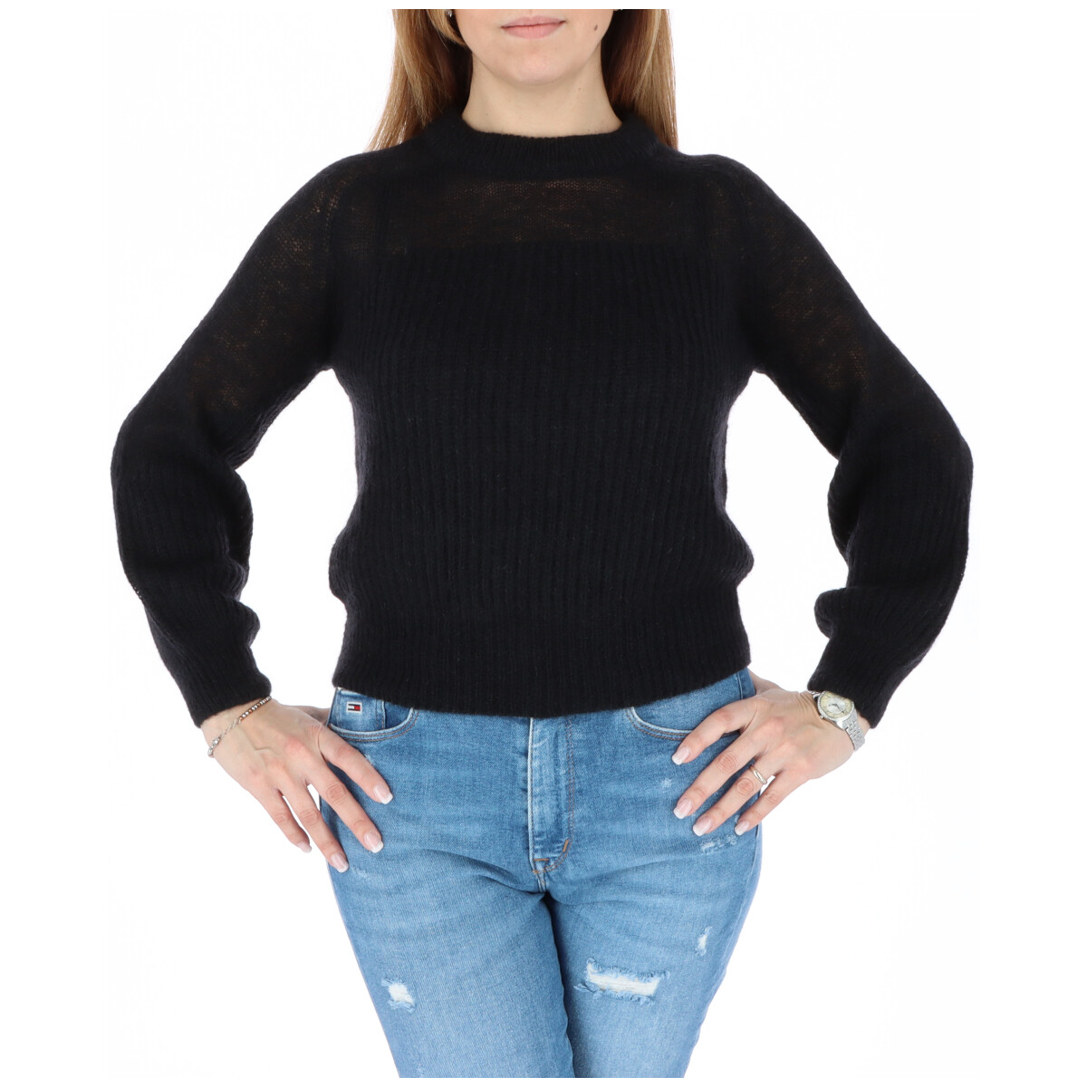 Черен пуловер Pinko Maglia