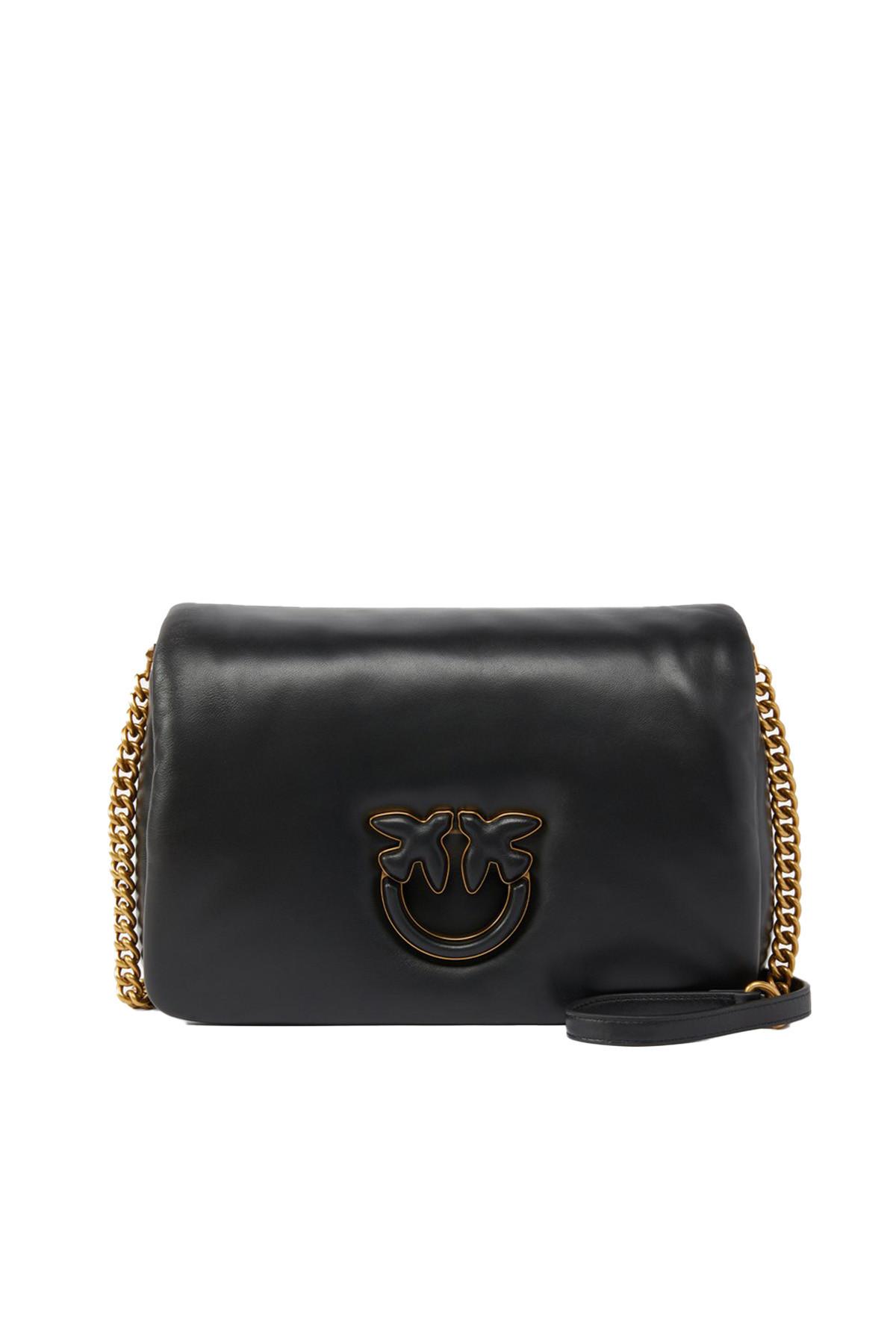 Pinko kožená kabelka cez rameno