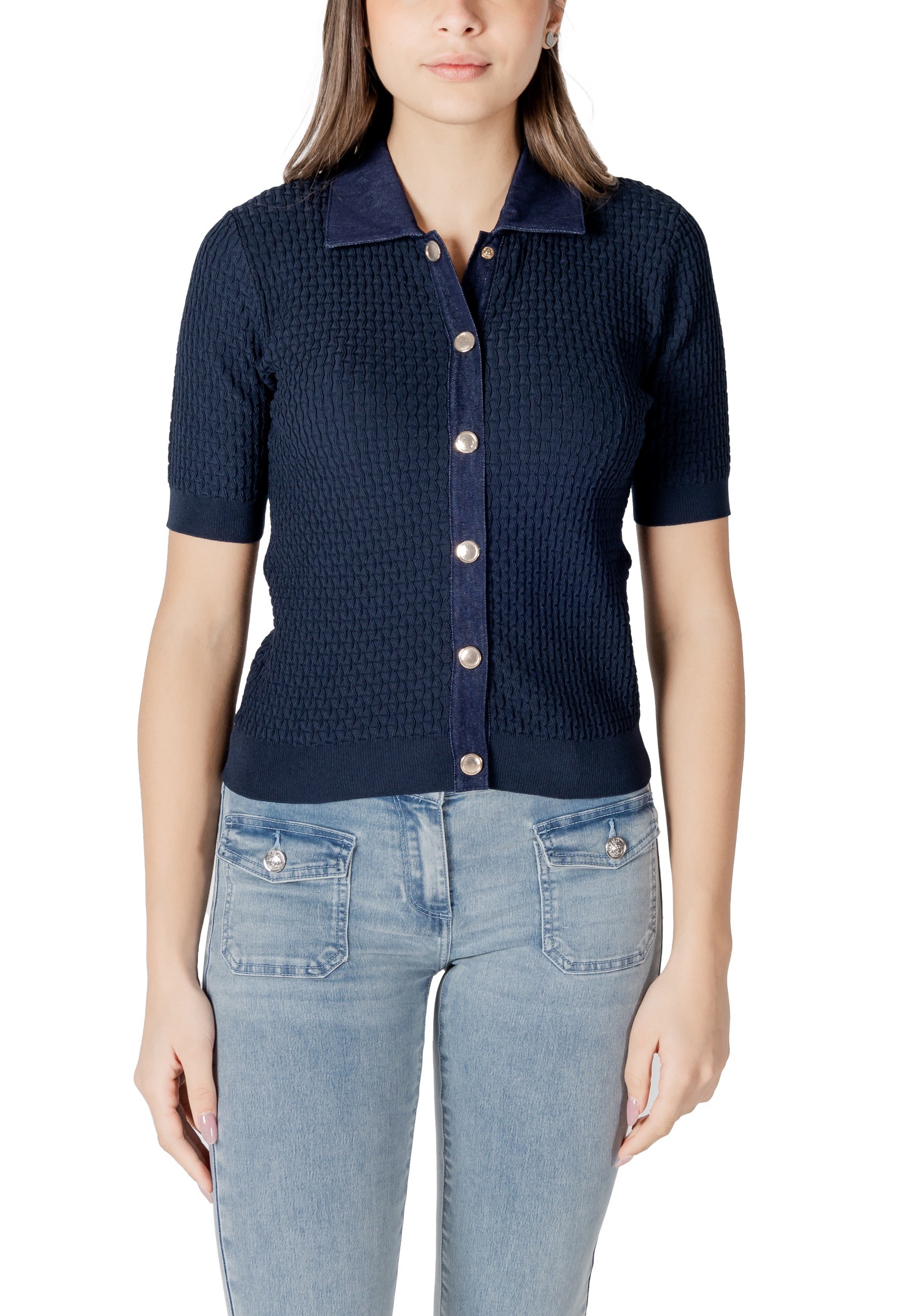 Modrý kardigan Morgan De Toi