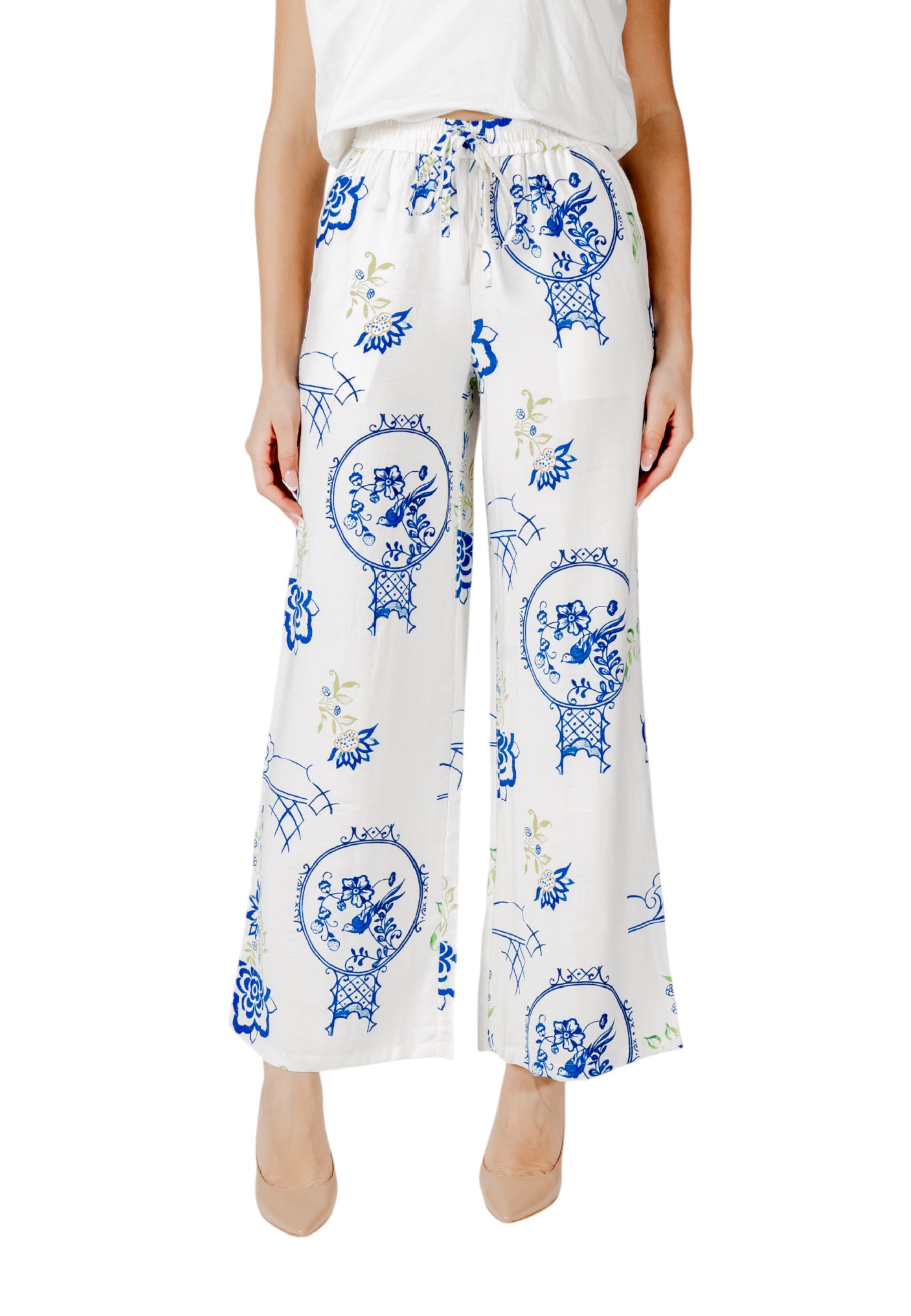 Ichi vzorované kalhoty