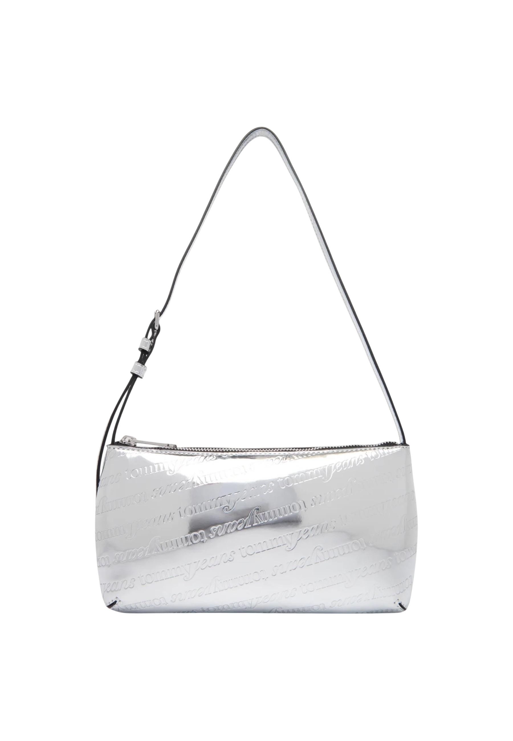 Strieborná kabelka Tommy Hilfiger