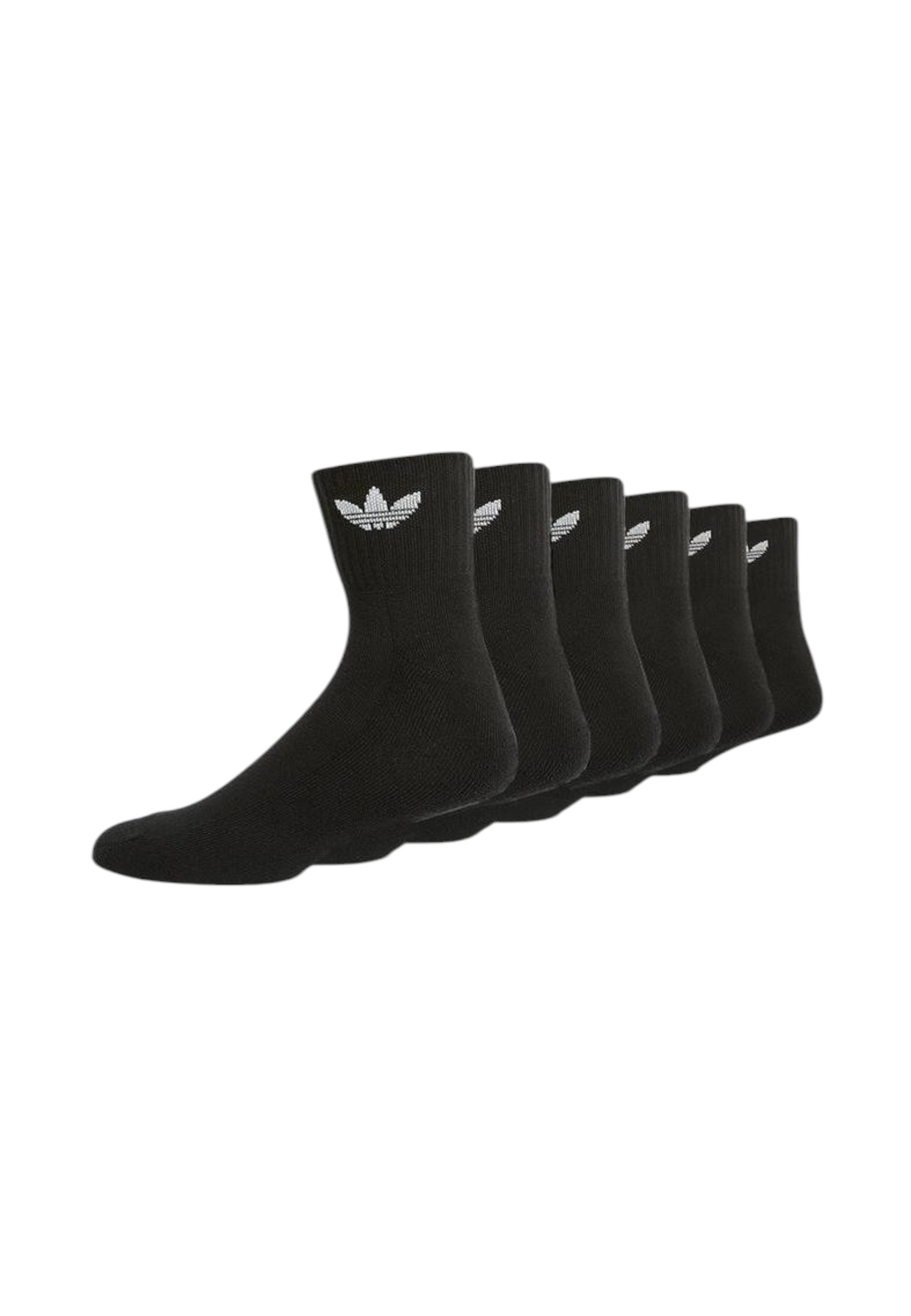 Черни чорапи Adidas, 6 чифта