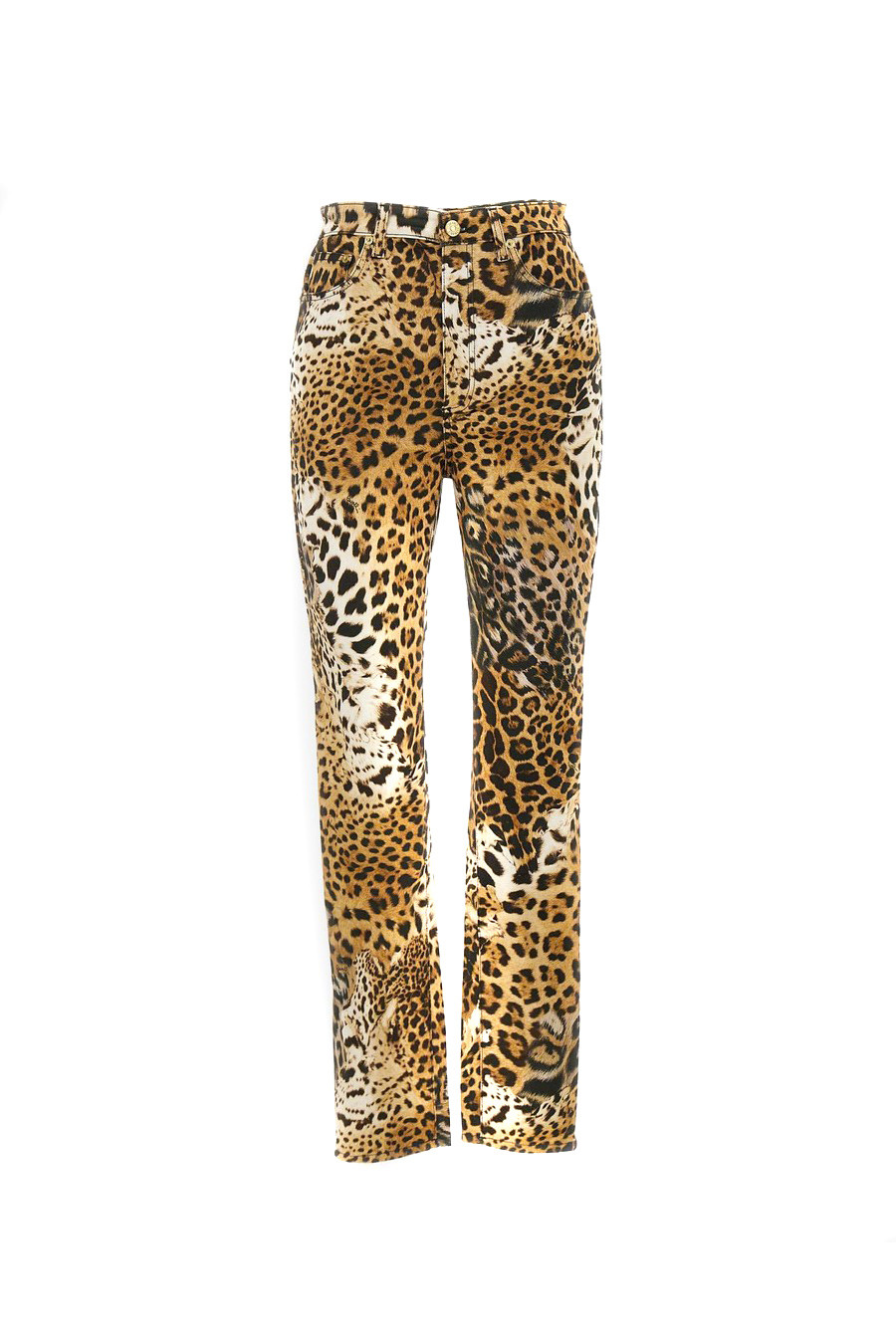 Roberto Cavalli leopardie nohavice