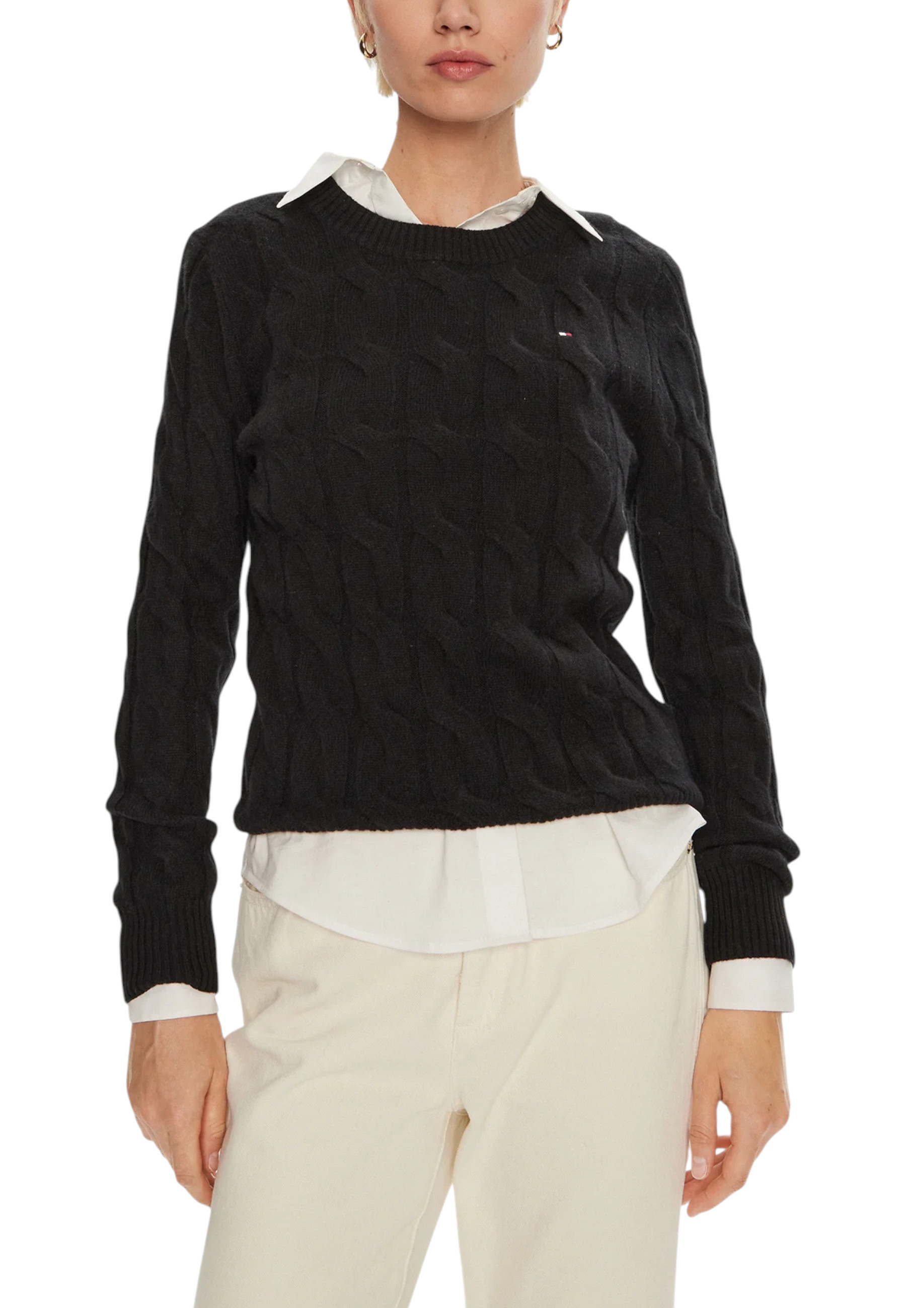 Tommy Hilfiger vlnený sveter