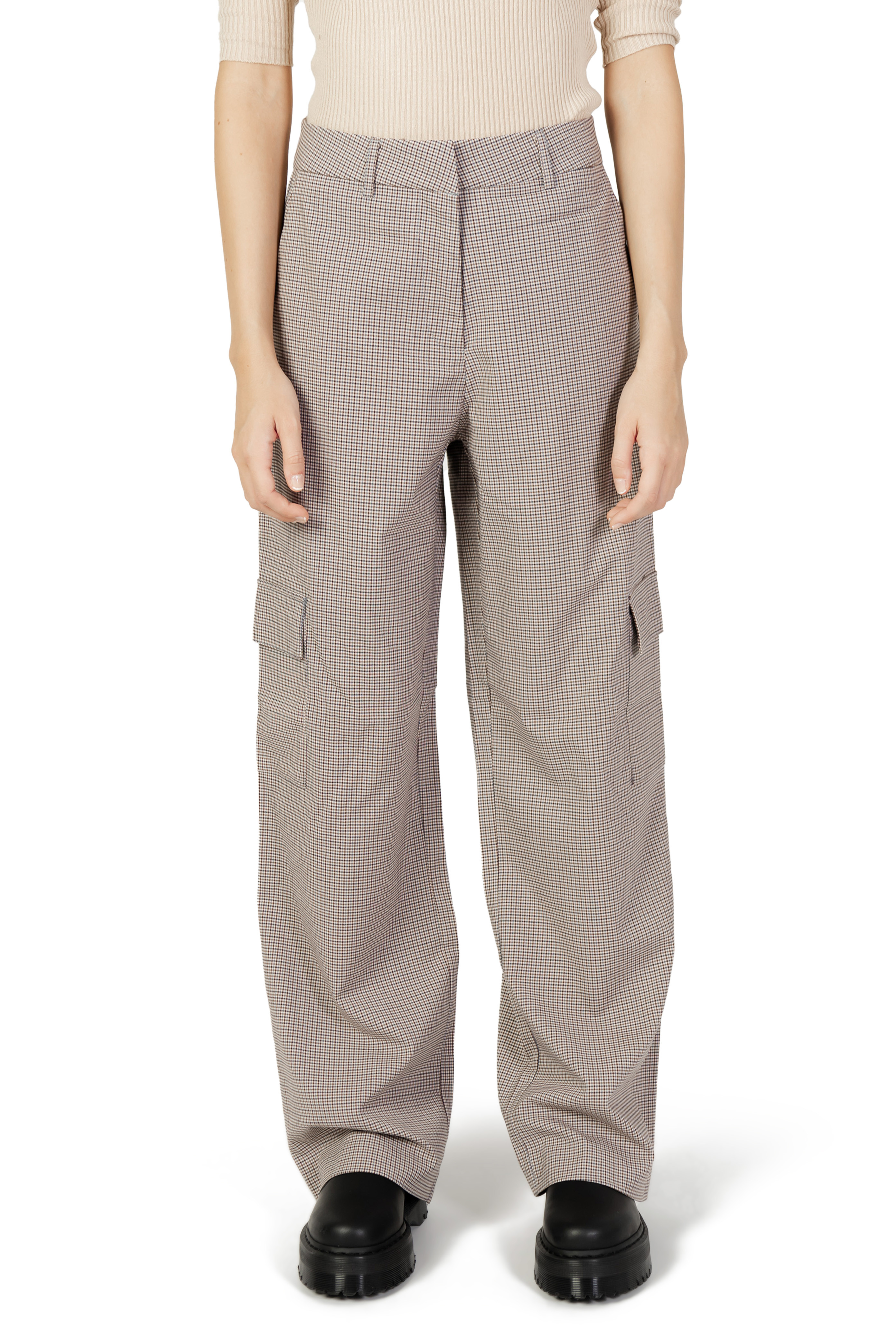 Dámské kárované kalhoty Only