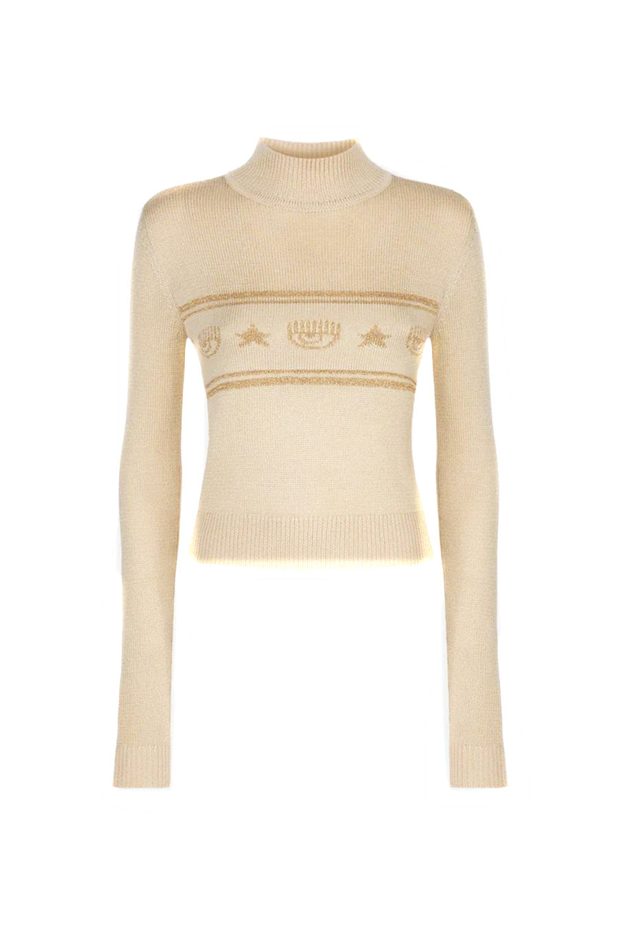 Chiara Ferragni rolákový sveter