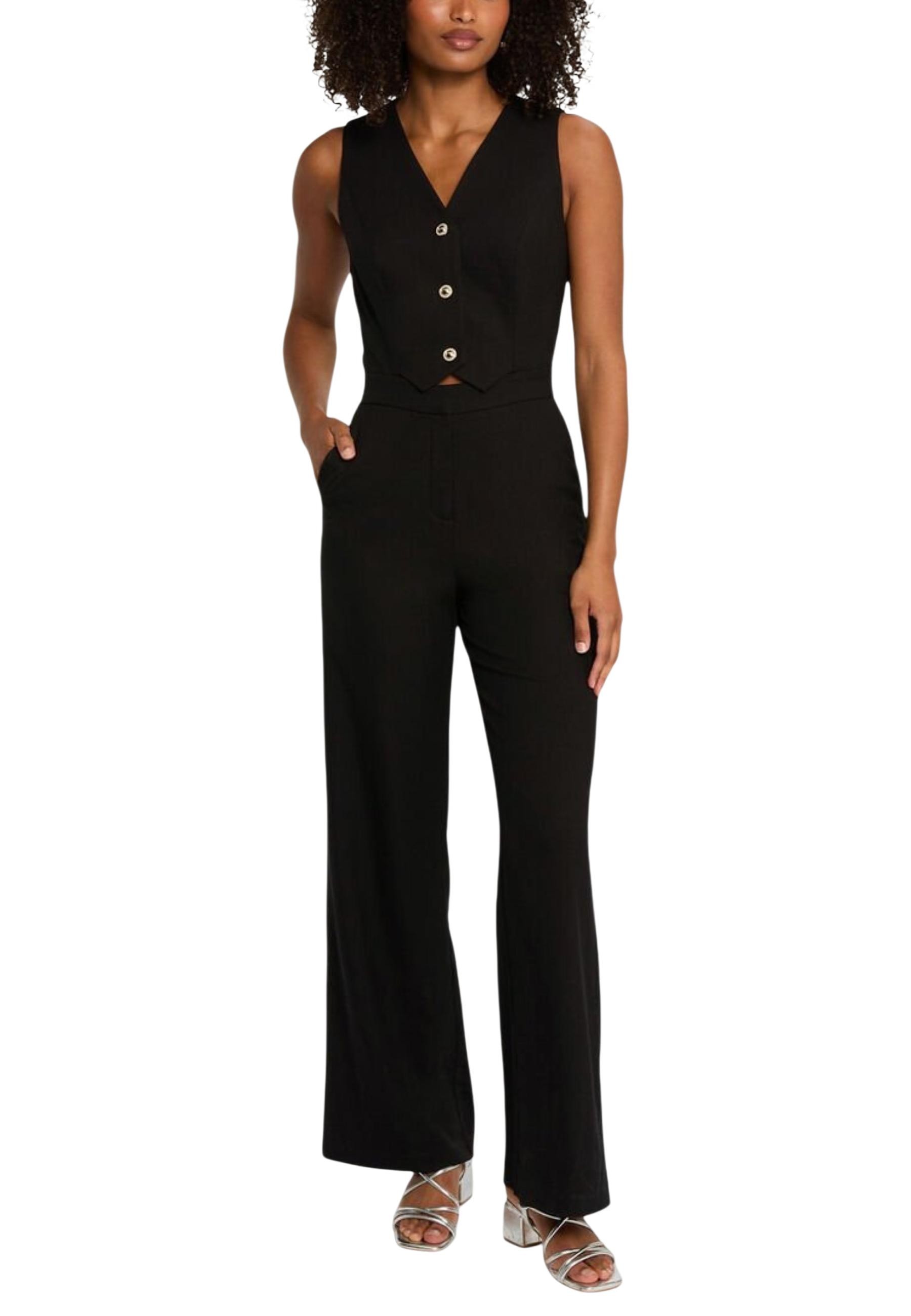 Černý dlouhý overal Morgan De Toi