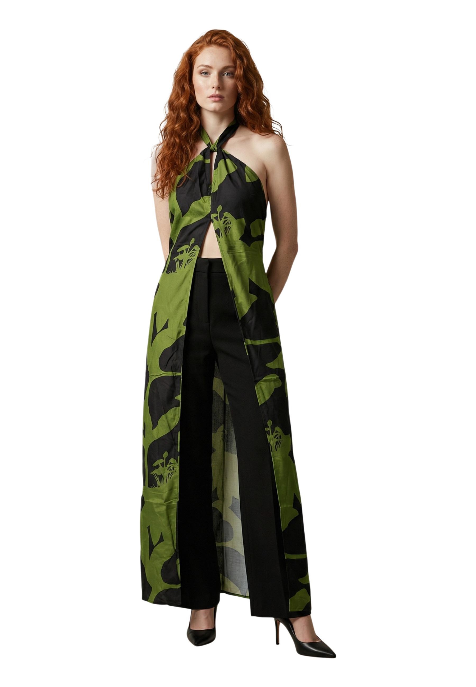 Дамска лятна рокля с флорален мотив