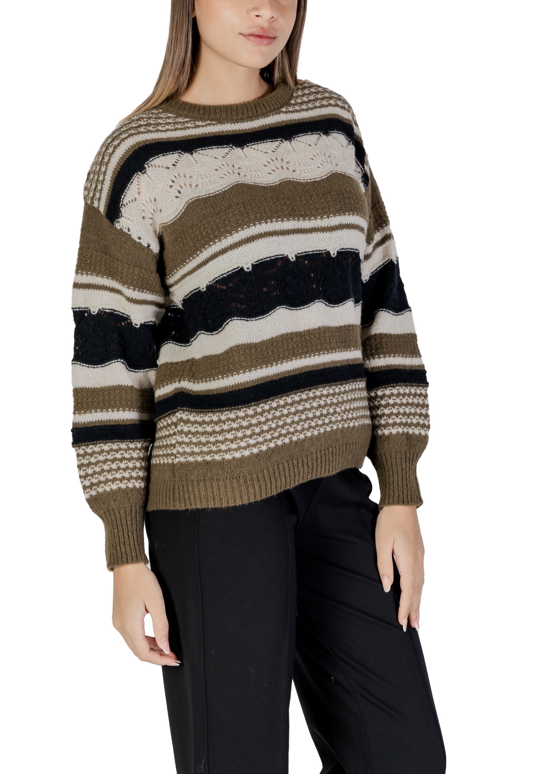 Dámský vzorovaný svetr Ichi