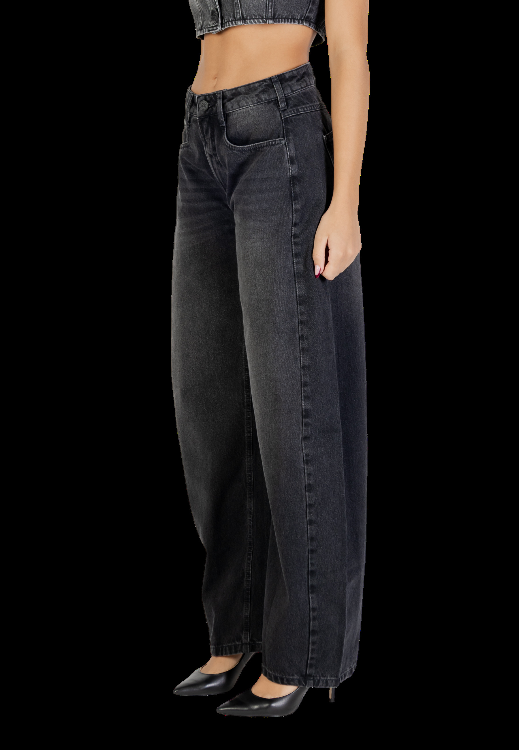 Дамски дънки тип „бойфренд“ Colcci