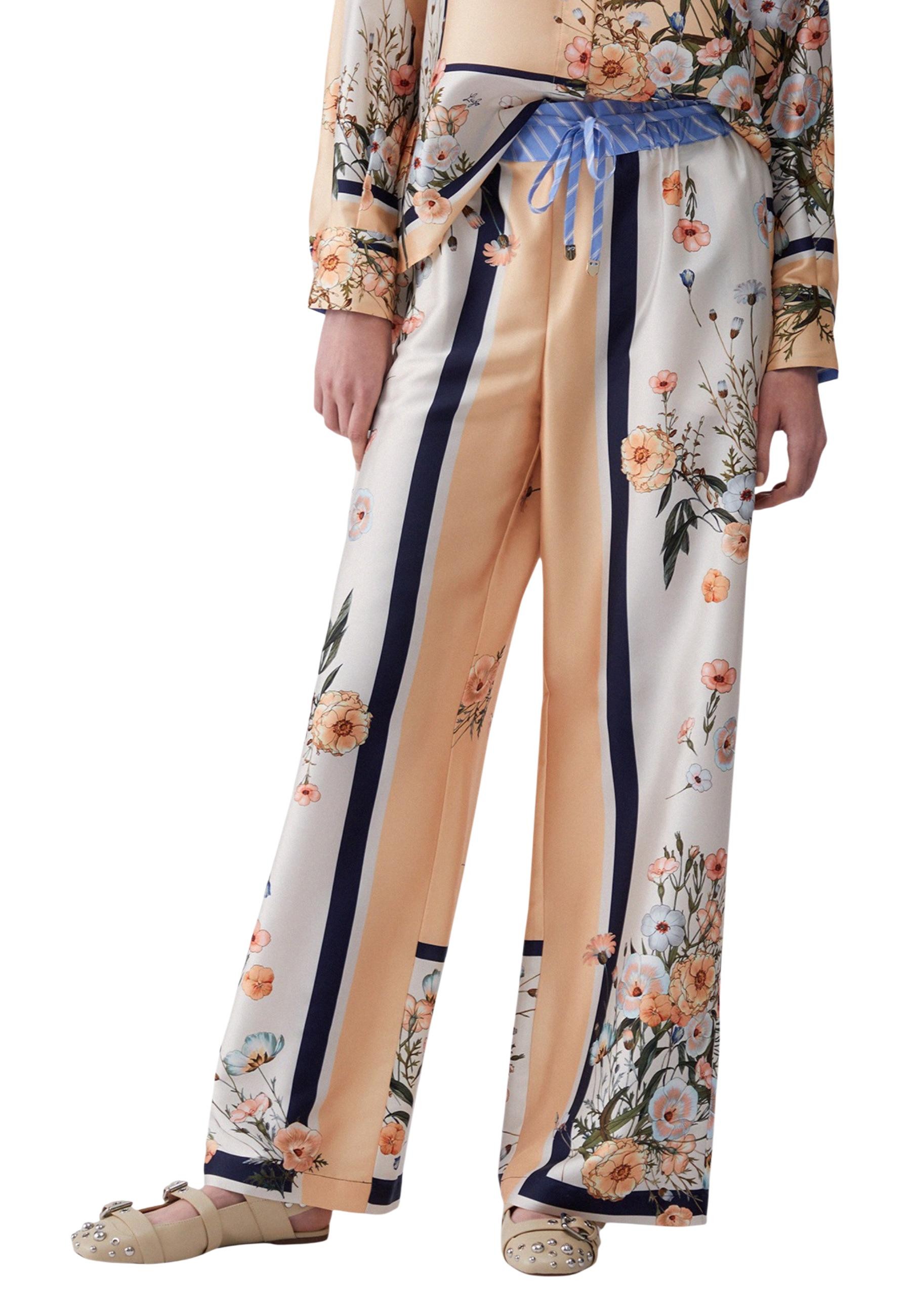 Панталон Liu Jo с флорални мотиви