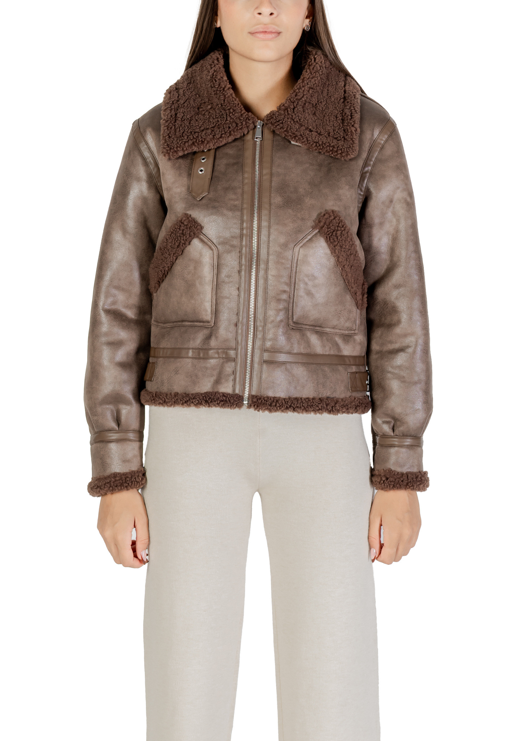 Dámská kožená bunda Choral