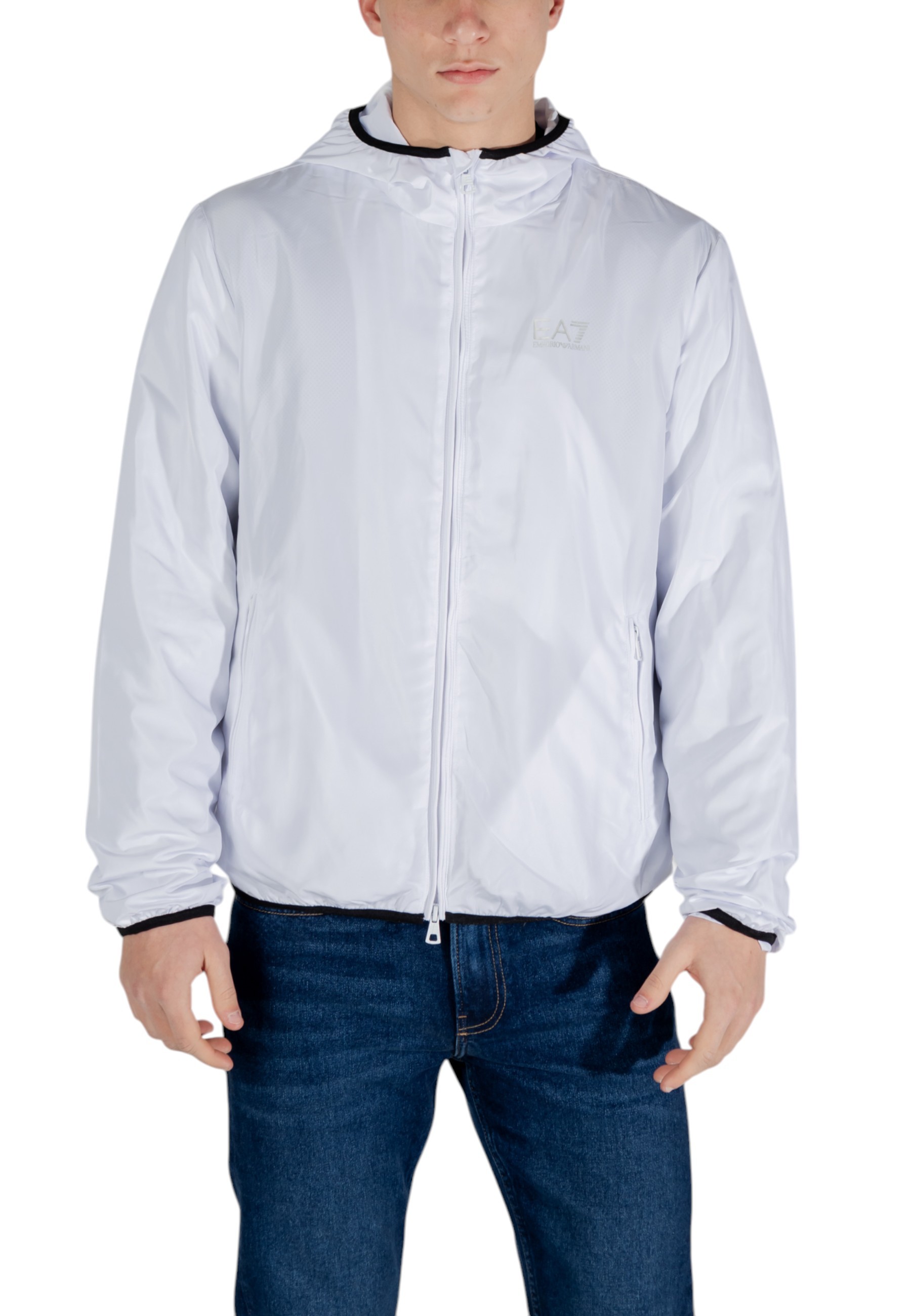 Biela pánska športová bunda EA7