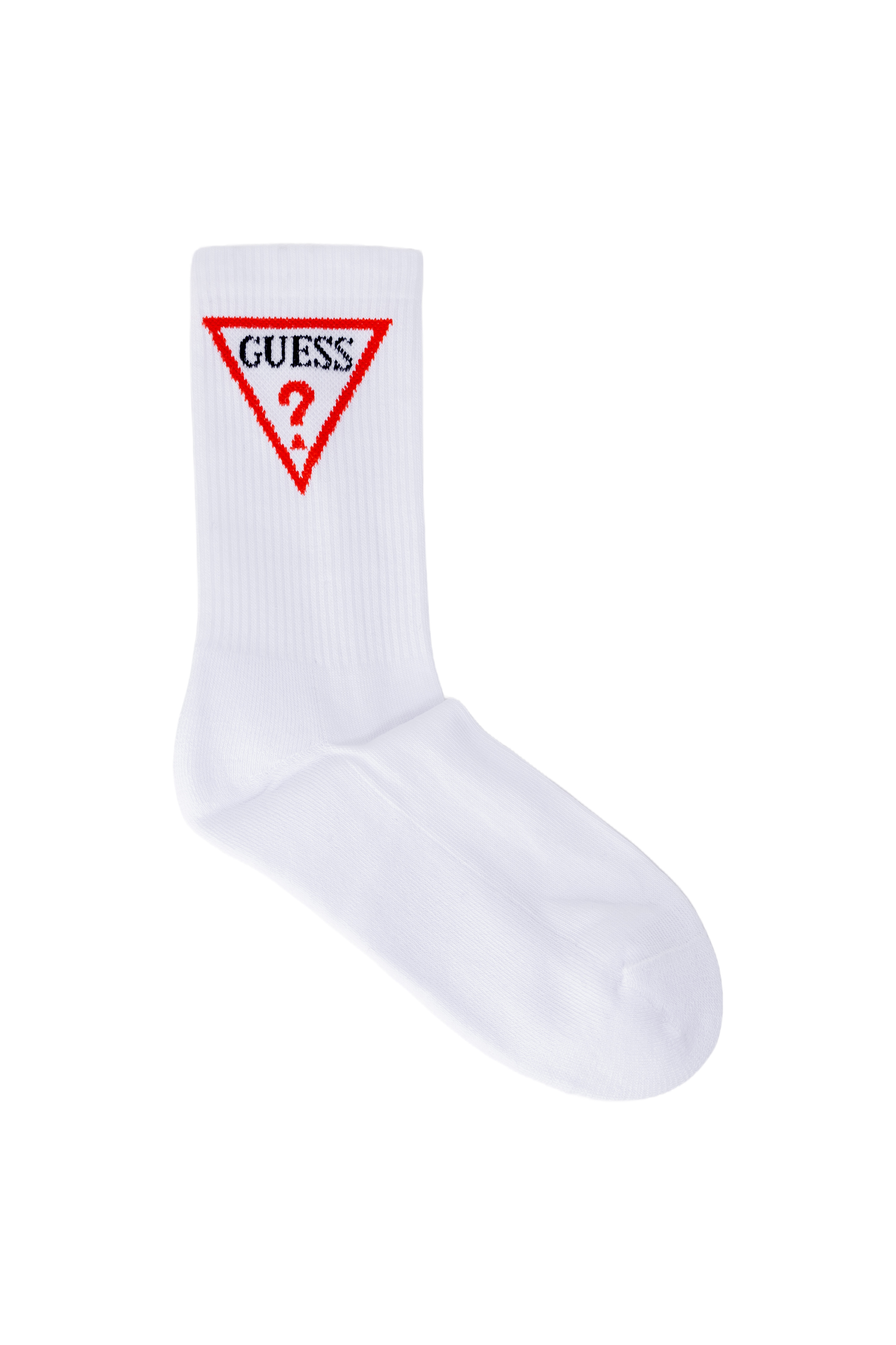 Bílé ponožky Guess s logem