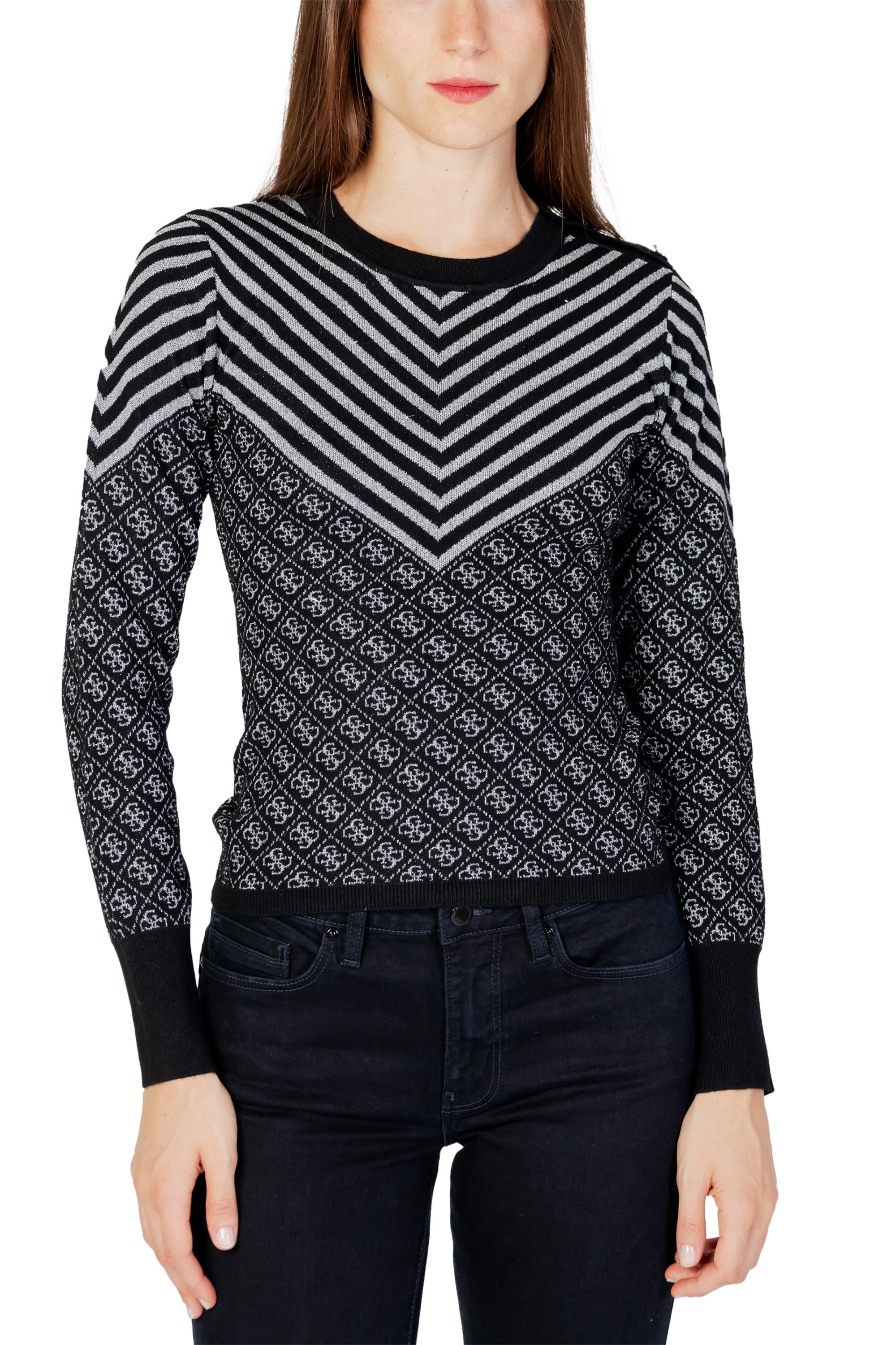 Dámsky vzorovaný sveter Guess