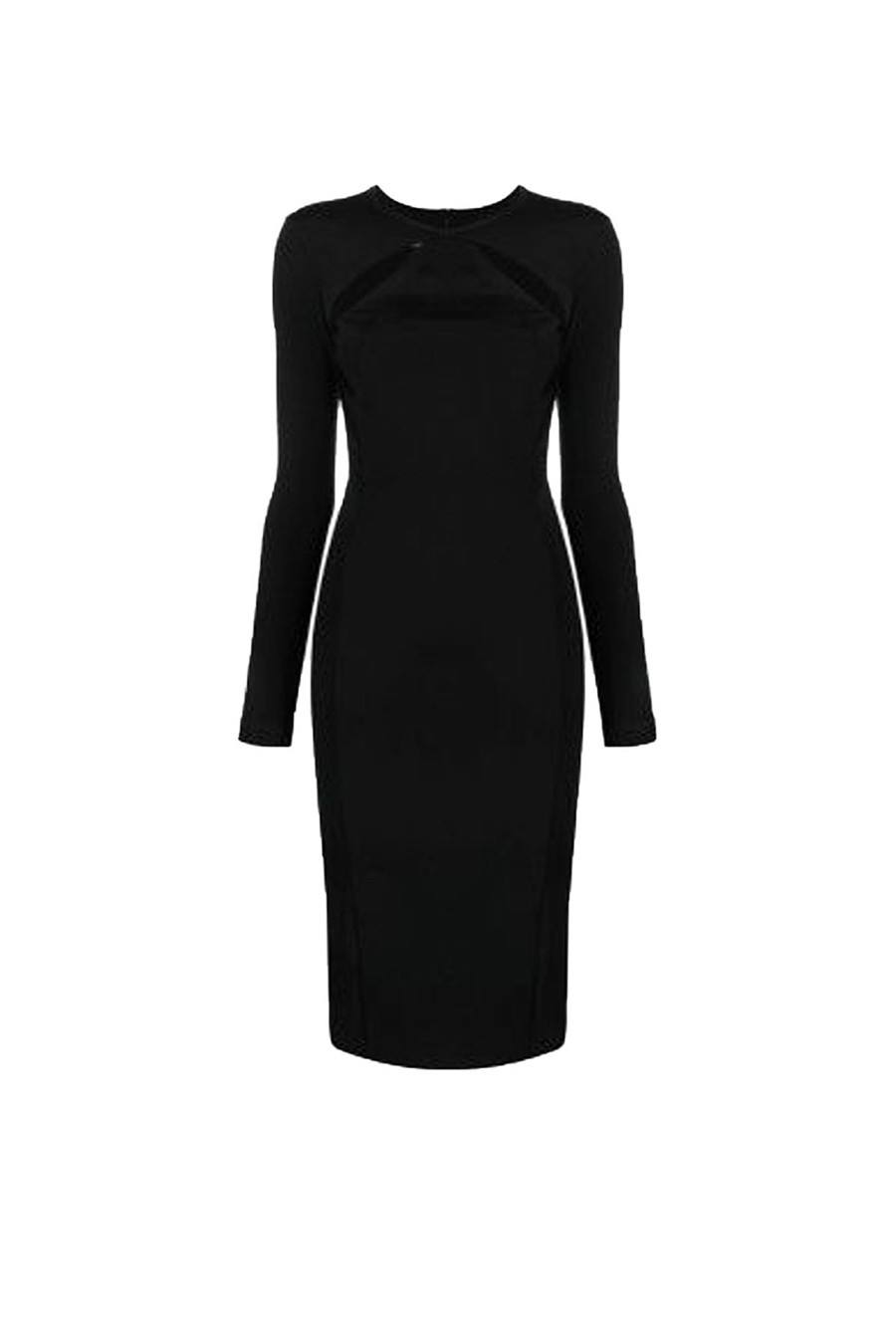 Черна миди рокля Pinko