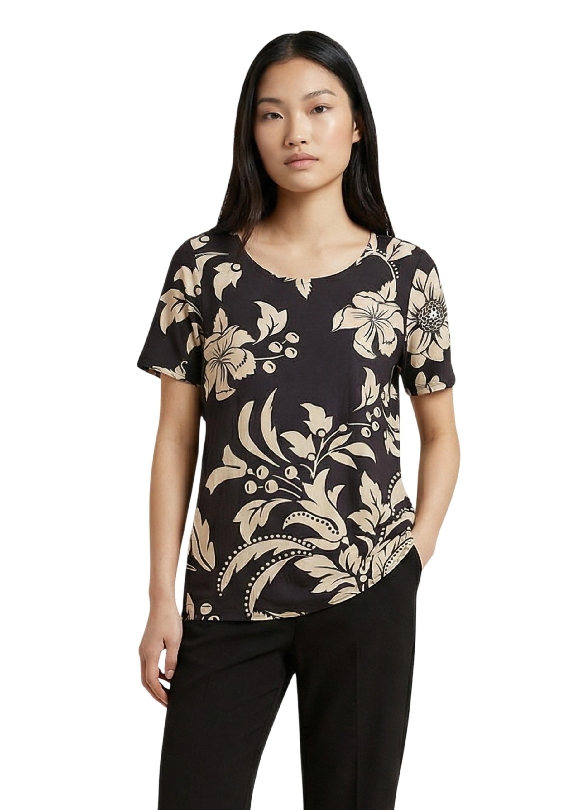 Флорална блуза на Жаклин Де Йонг