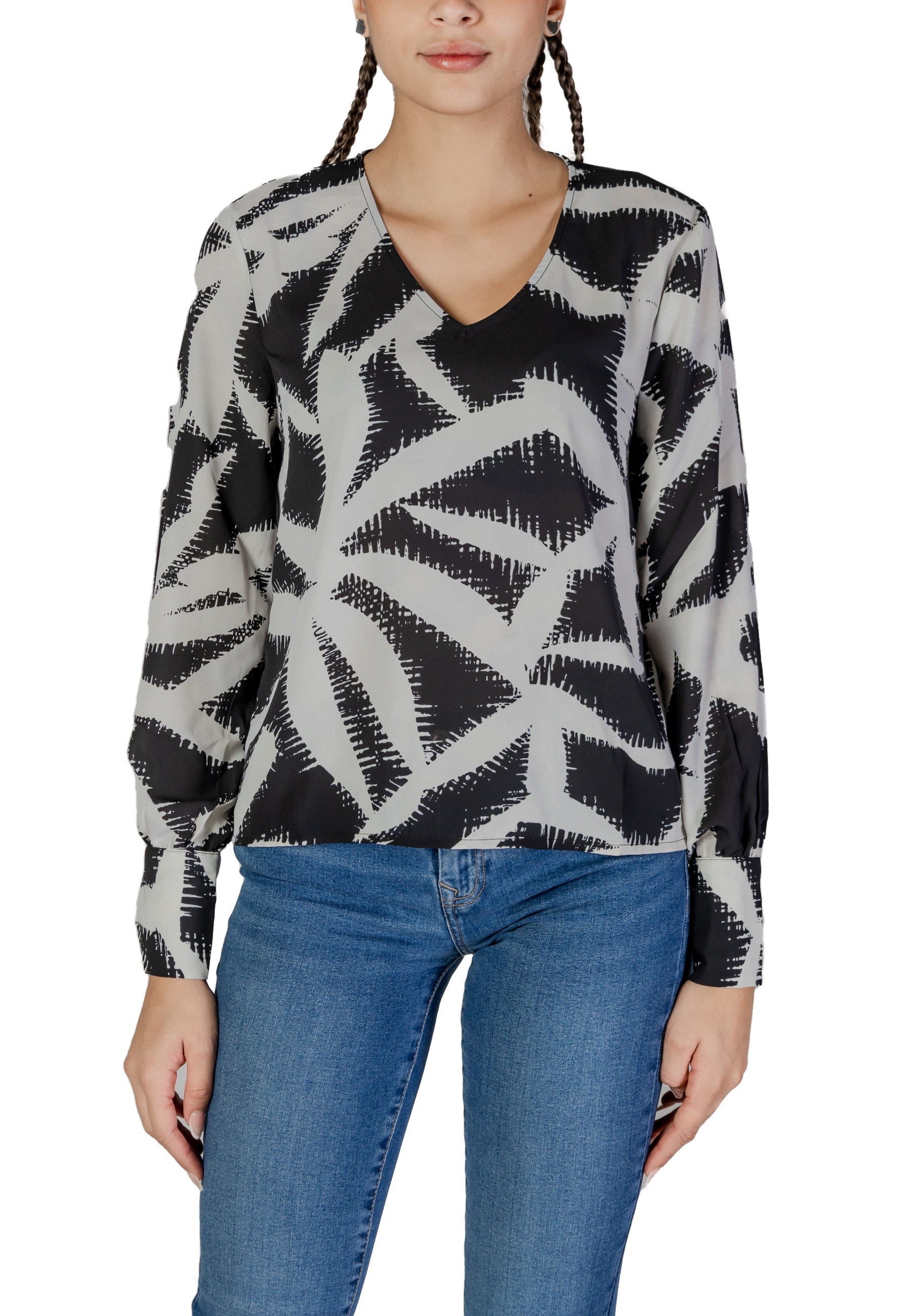 Vzorovaná blúzka Jacqueline De Yong