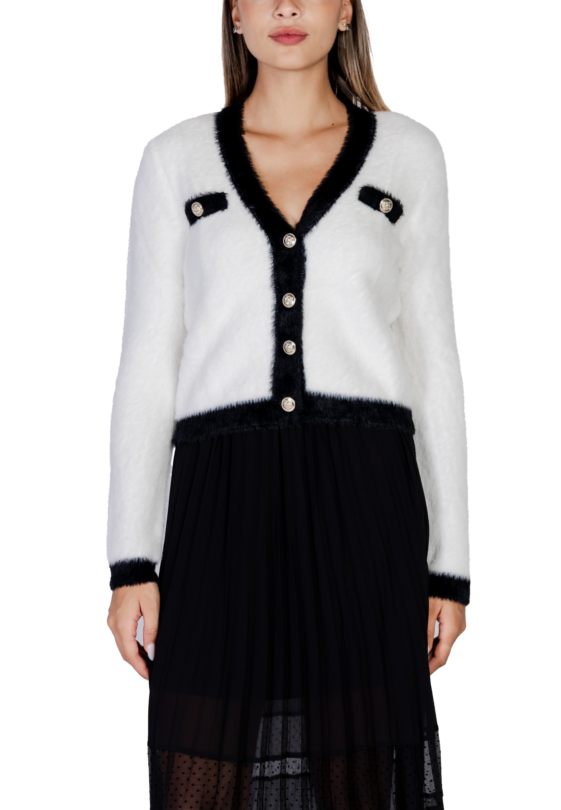 Пуловер с V-образно деколте Morgan De Toi