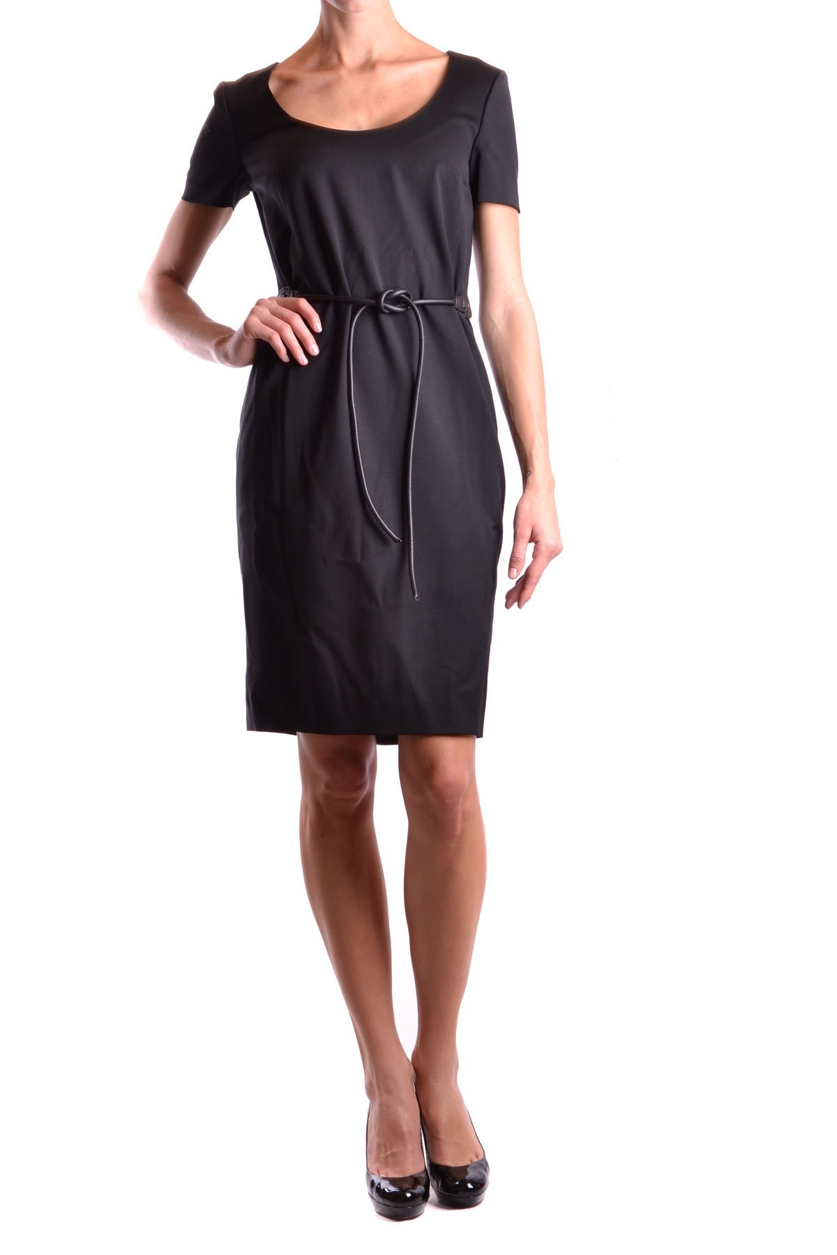 Černé košilové šaty Dsquared