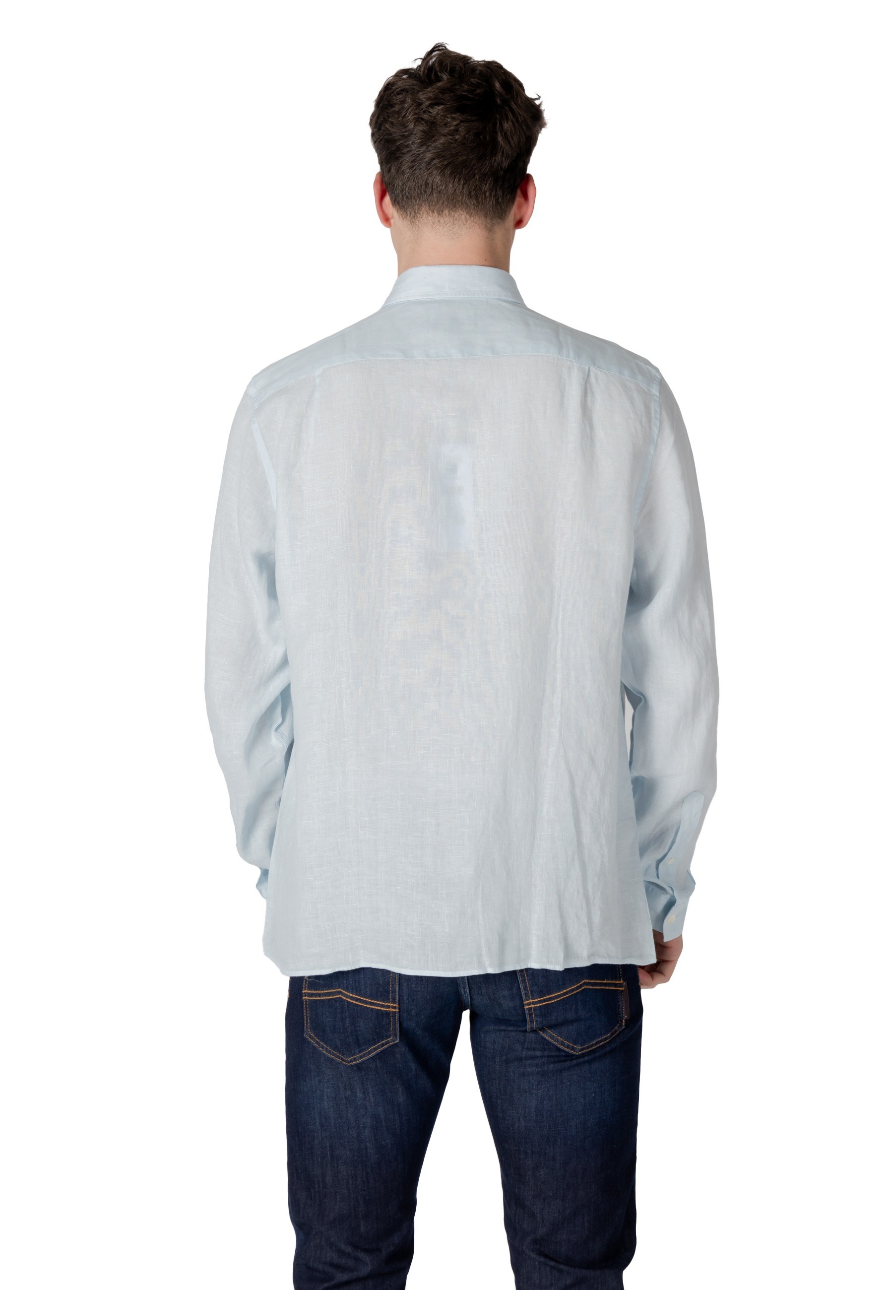 Мъжка ленена риза Lacoste