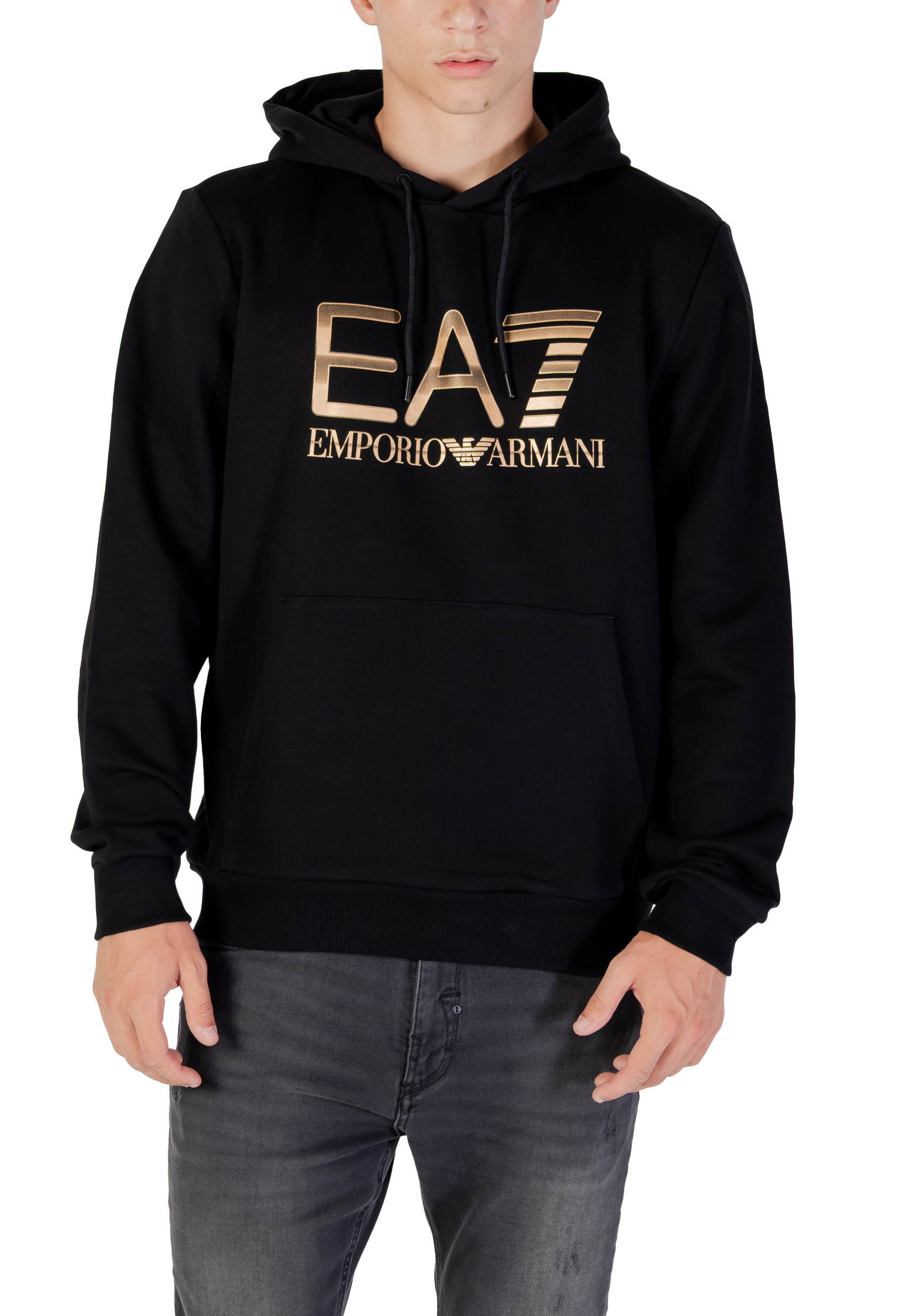 Черен суичър EA7