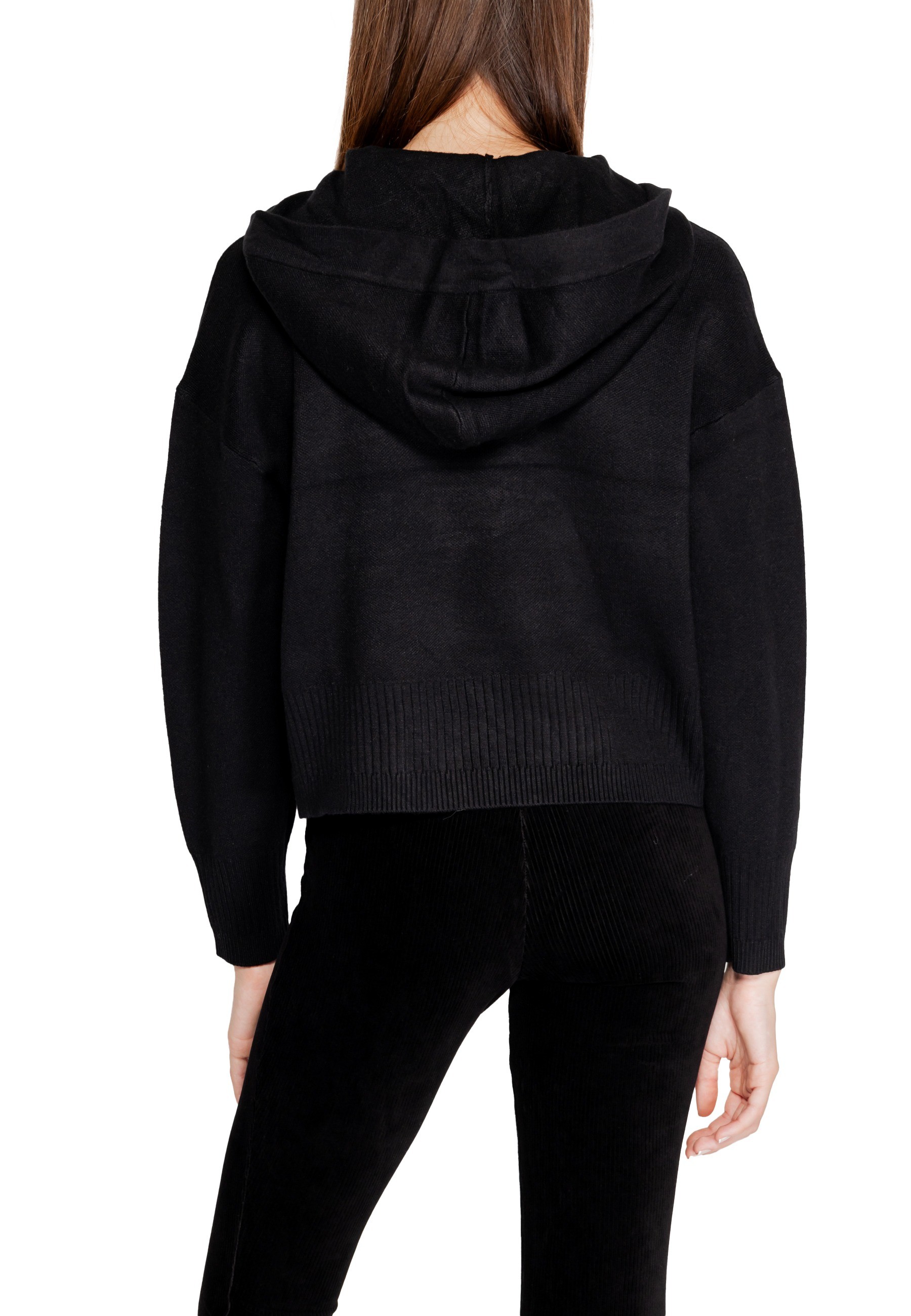 Černá mikina s kapucí Vero Moda