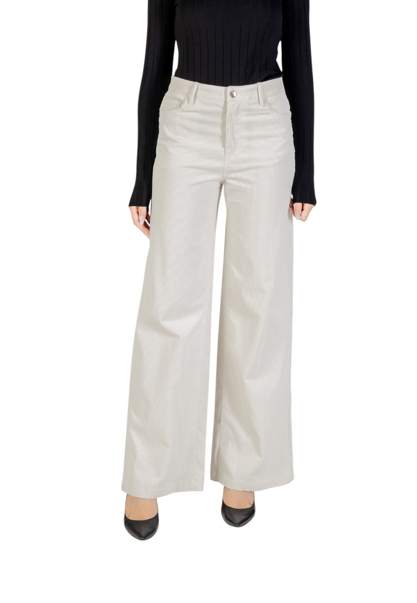 Biele široké nohavice Liu Jo