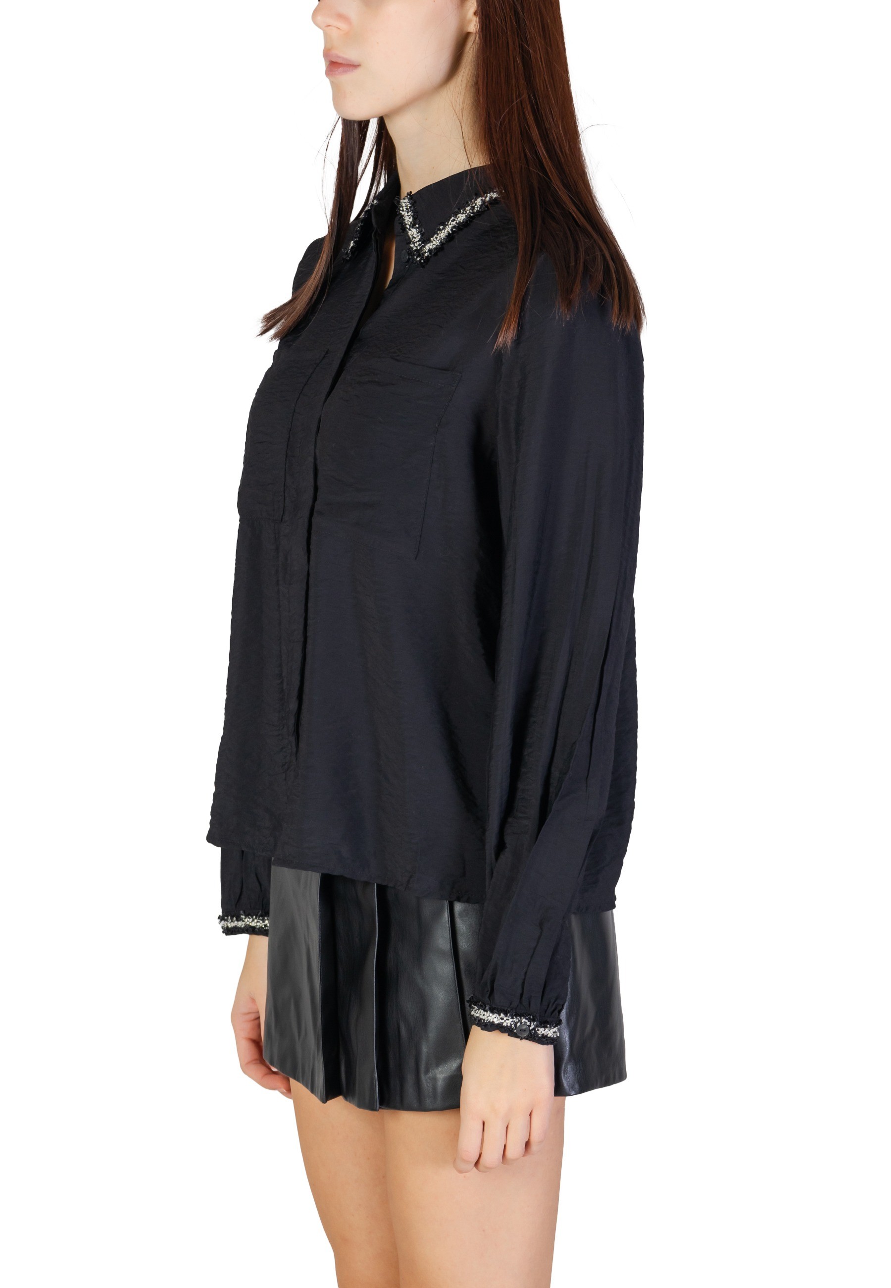 Vila Clothes černá halenka