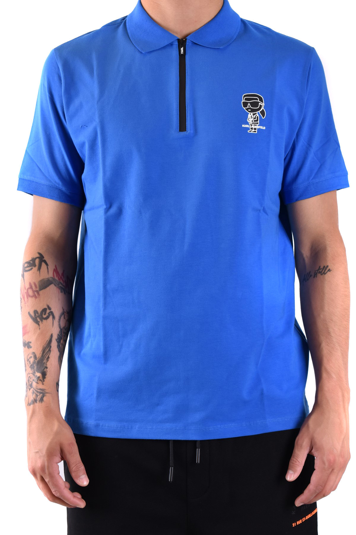 Мъжка поло риза на Карл Лагерфелд