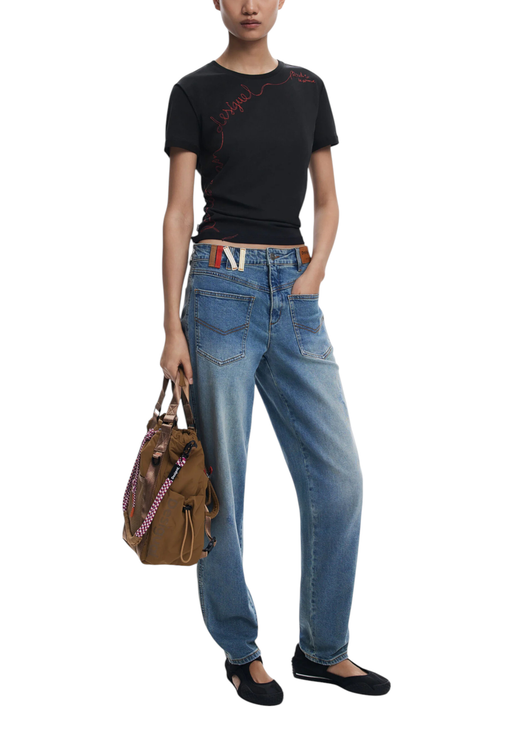 Дамска тениска с щампа Desigual