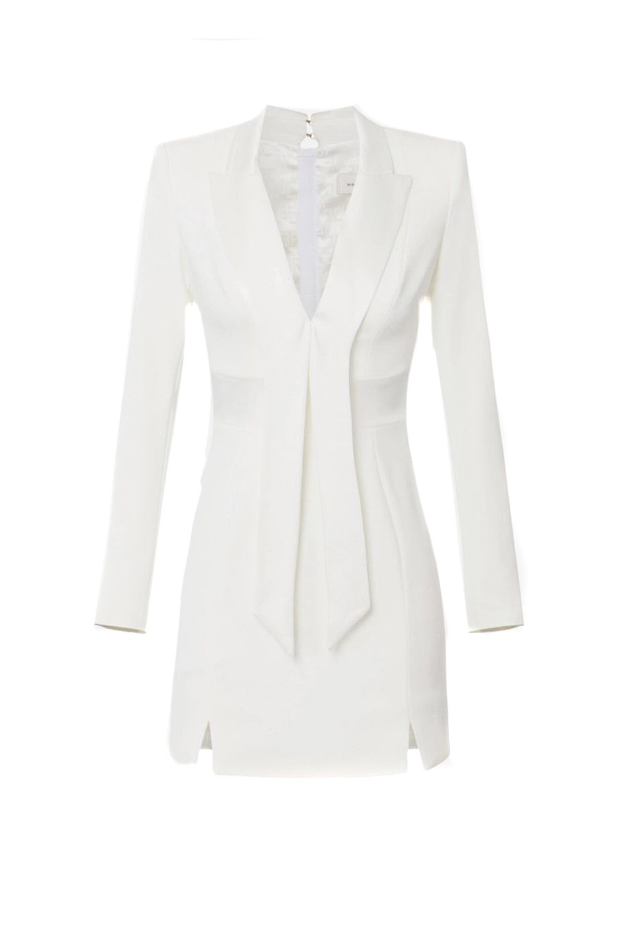 Бяла рокля с риза Elisabetta Franchi