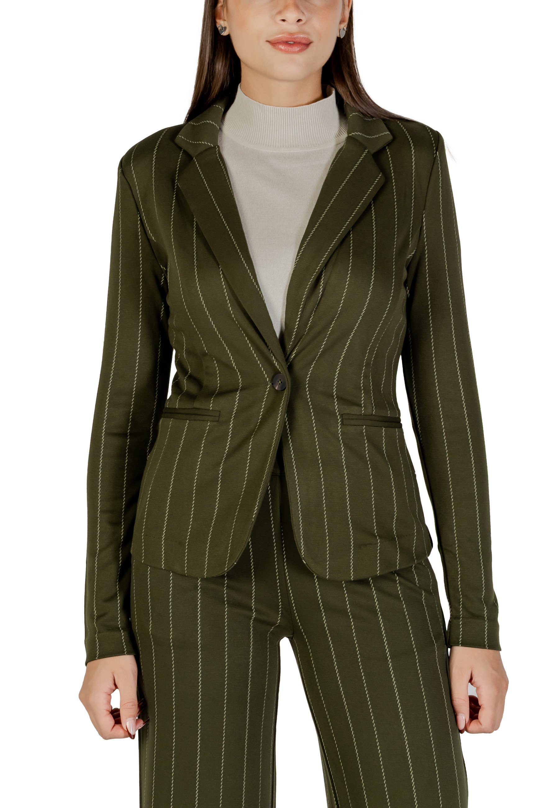 Дамско раирано яке Ichi