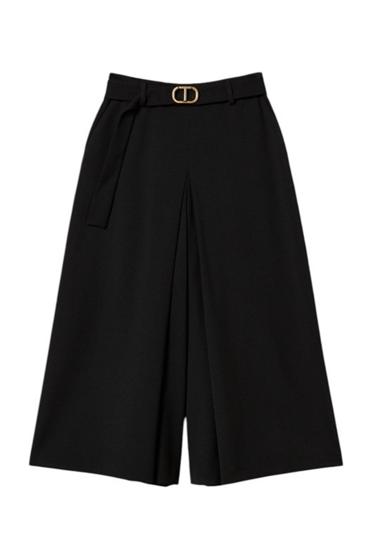 Čierne široké nohavice Twinset