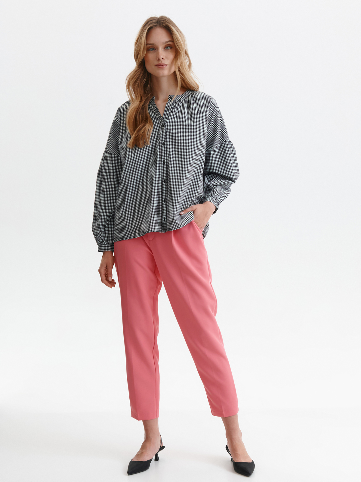 TOP SECRET LADY'S SHIRT CU MANECA LUNGA