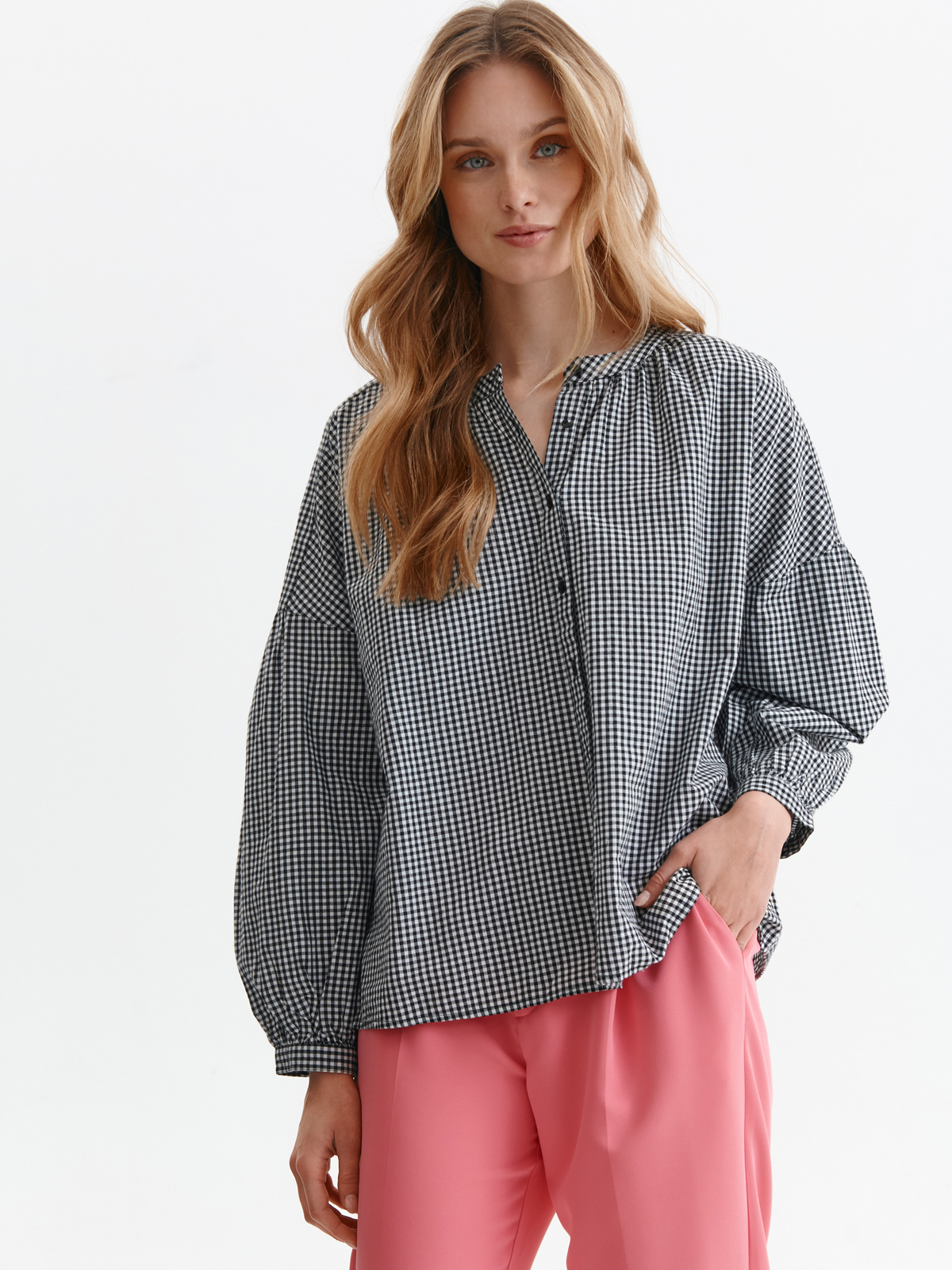 TOP SECRET LADY'S SHIRT CU MANECA LUNGA