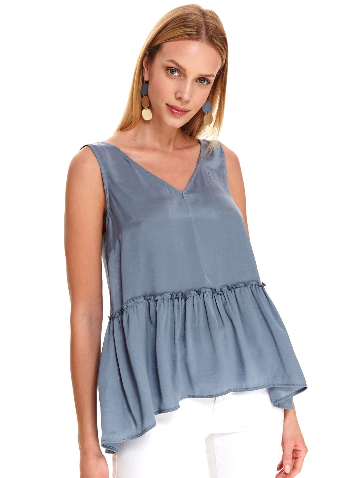 BLUZA TOP SECRET LADY FĂRĂ MÂNECI