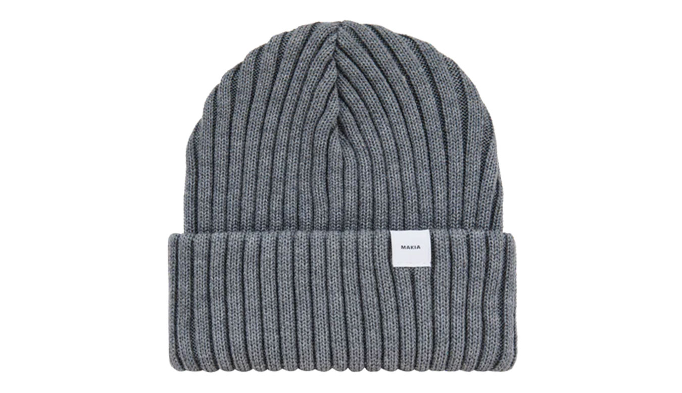 Čepice Makia Eerik Beanie Grey