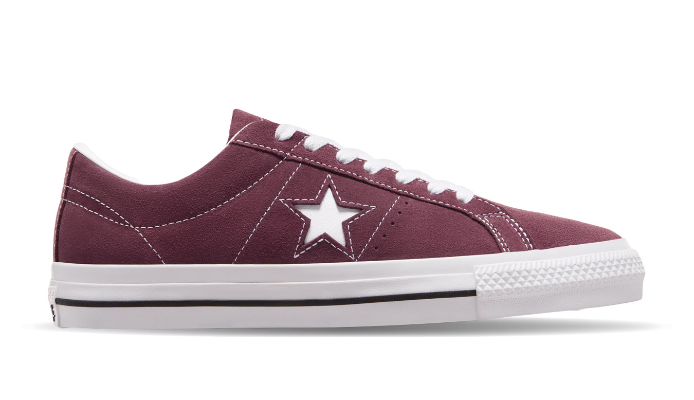 Tenisky Converse One Star Pro Burgundy