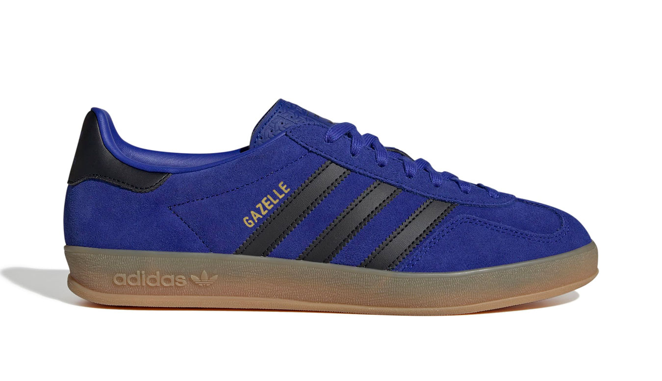 adidas Gazelle Indoor modré tenisky