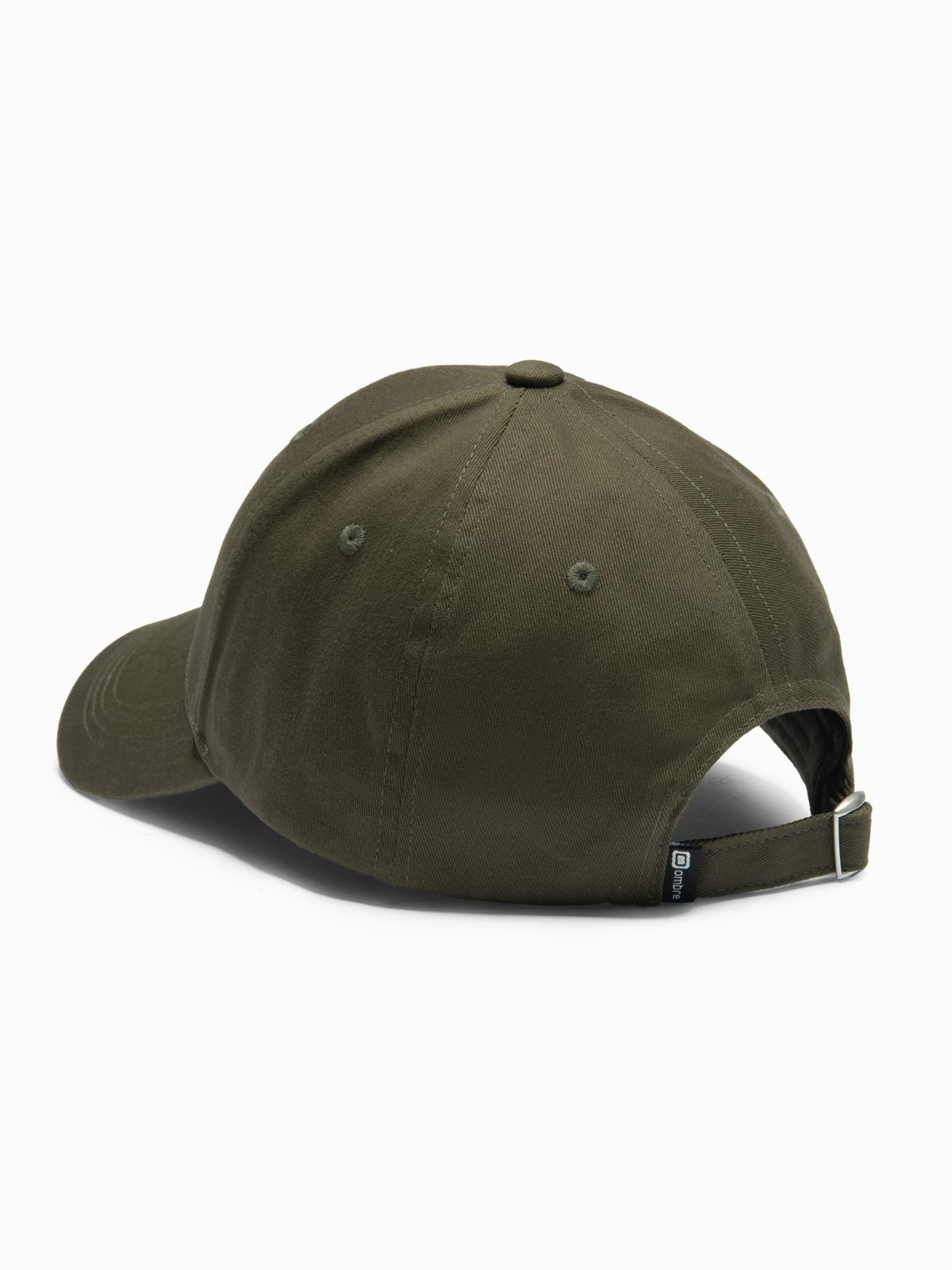 Ombre Men&#039;s one-color baseball cap - khaki