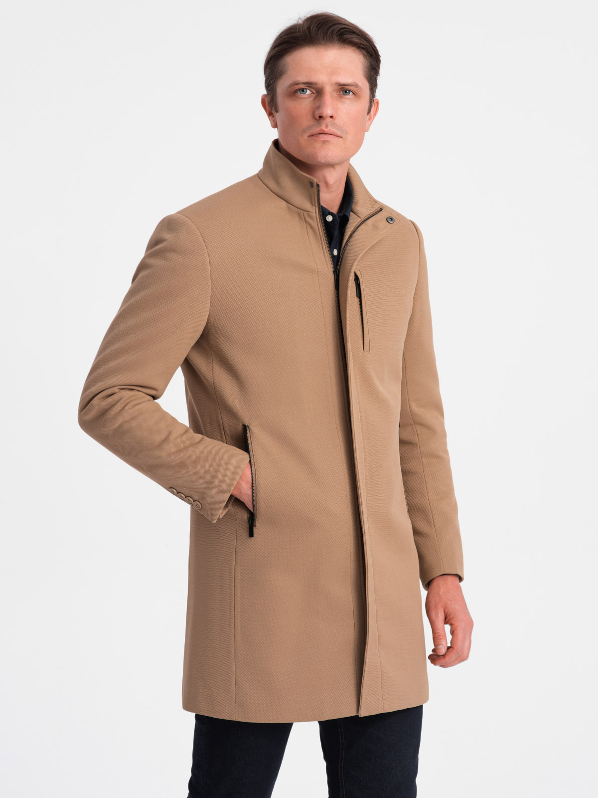 Palton barbati, Ombre