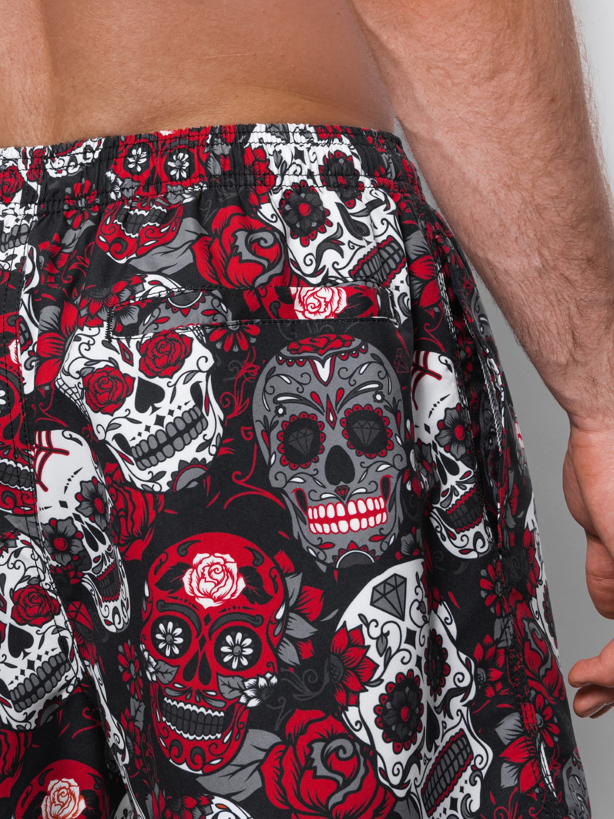Costum baie de barbati, Ombre