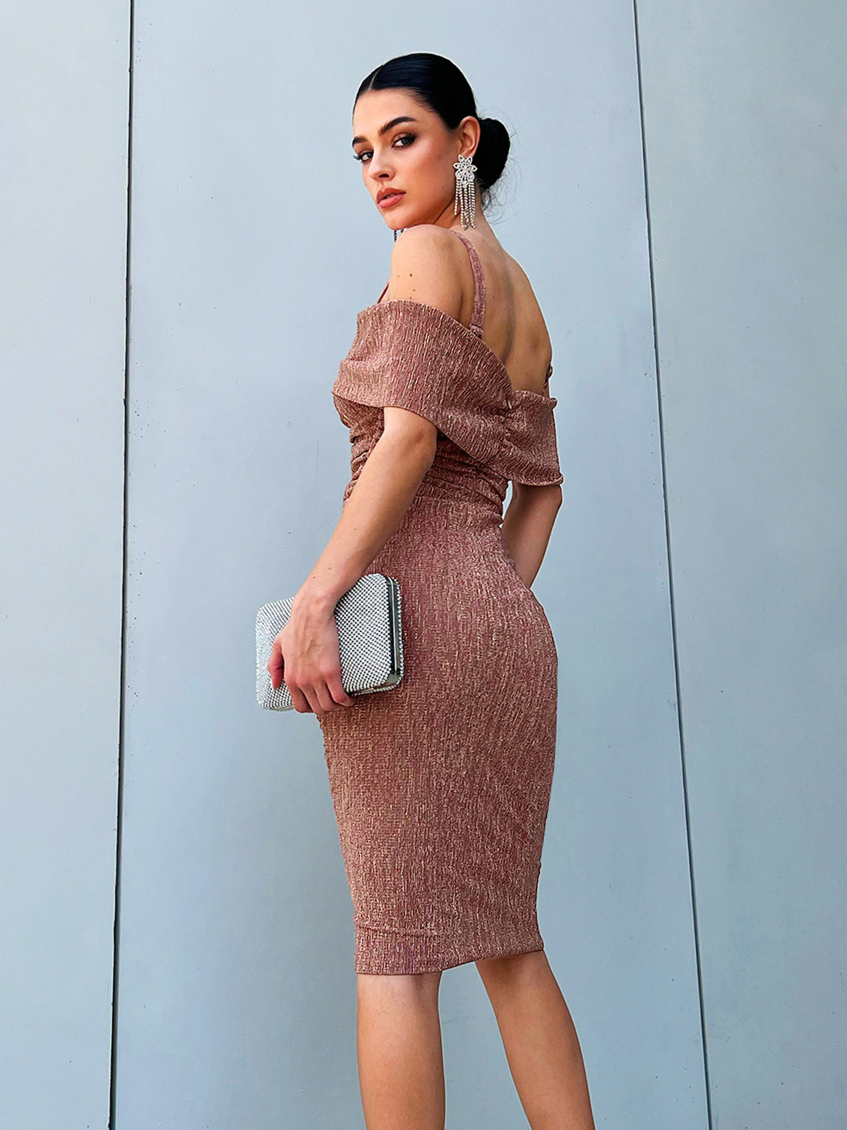 Edoti GEORGINIA midi dress DL