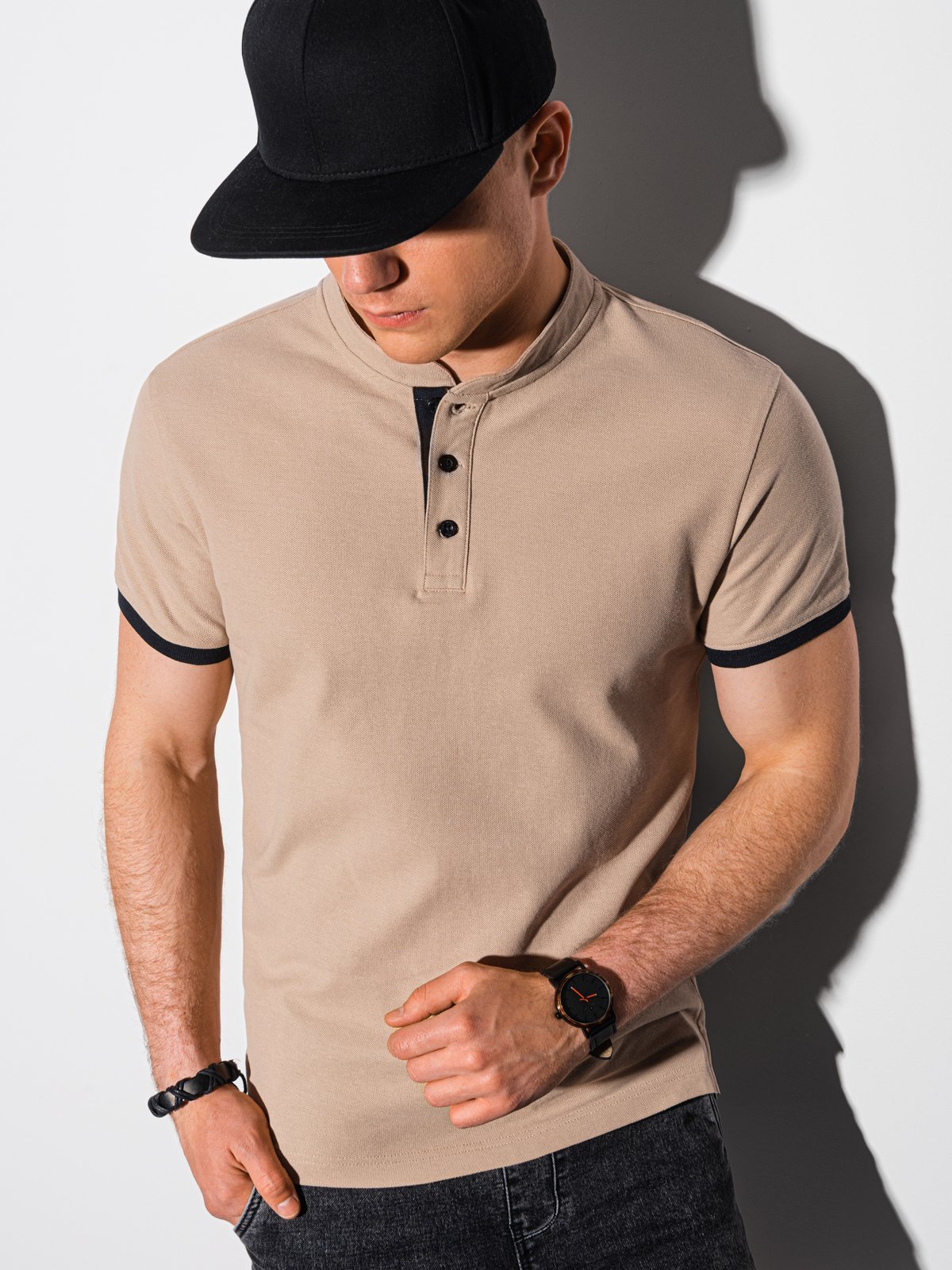 ombre polo shirt