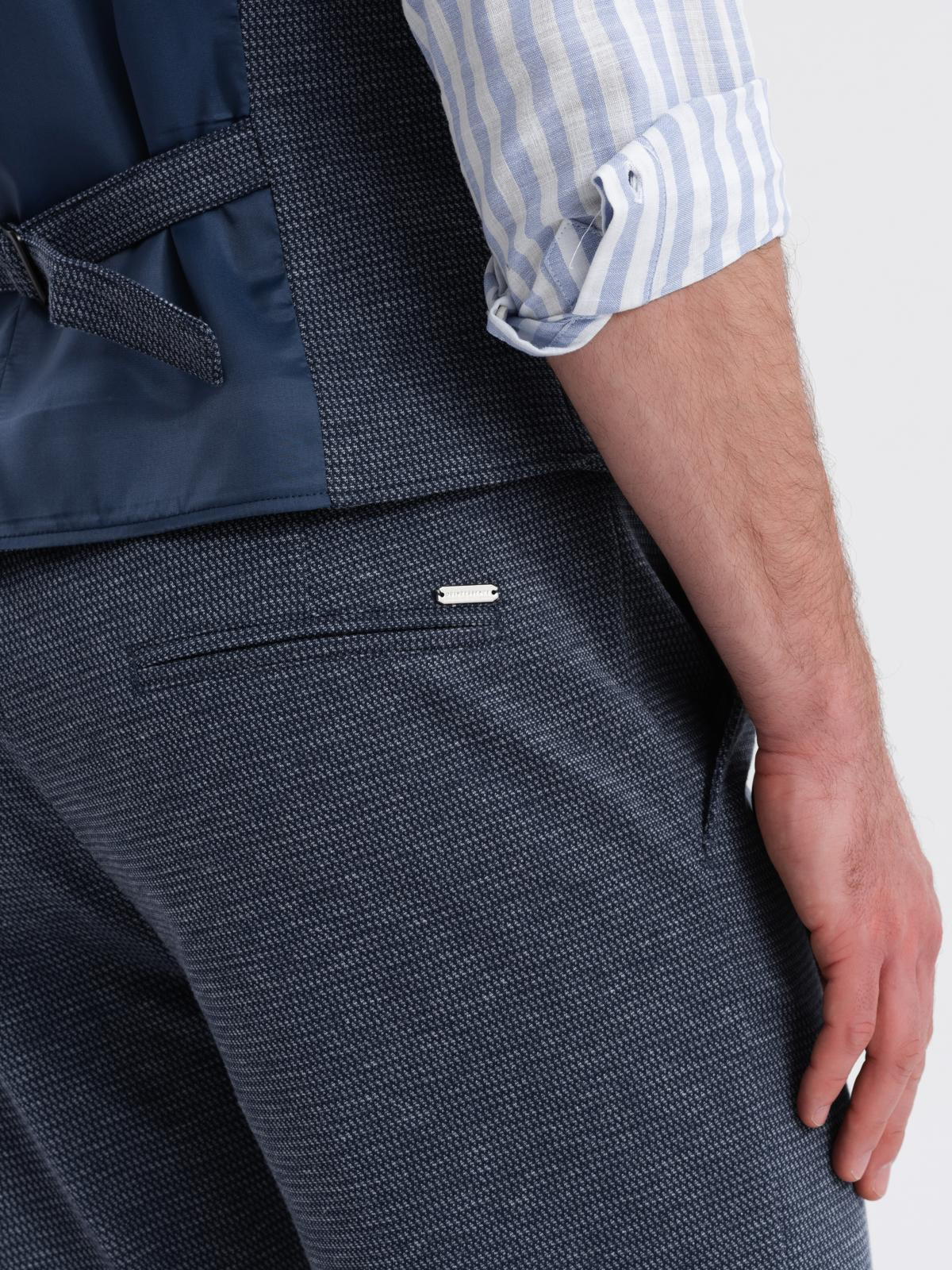 Ombre Men&#039;s elegant set suit vest + shorts