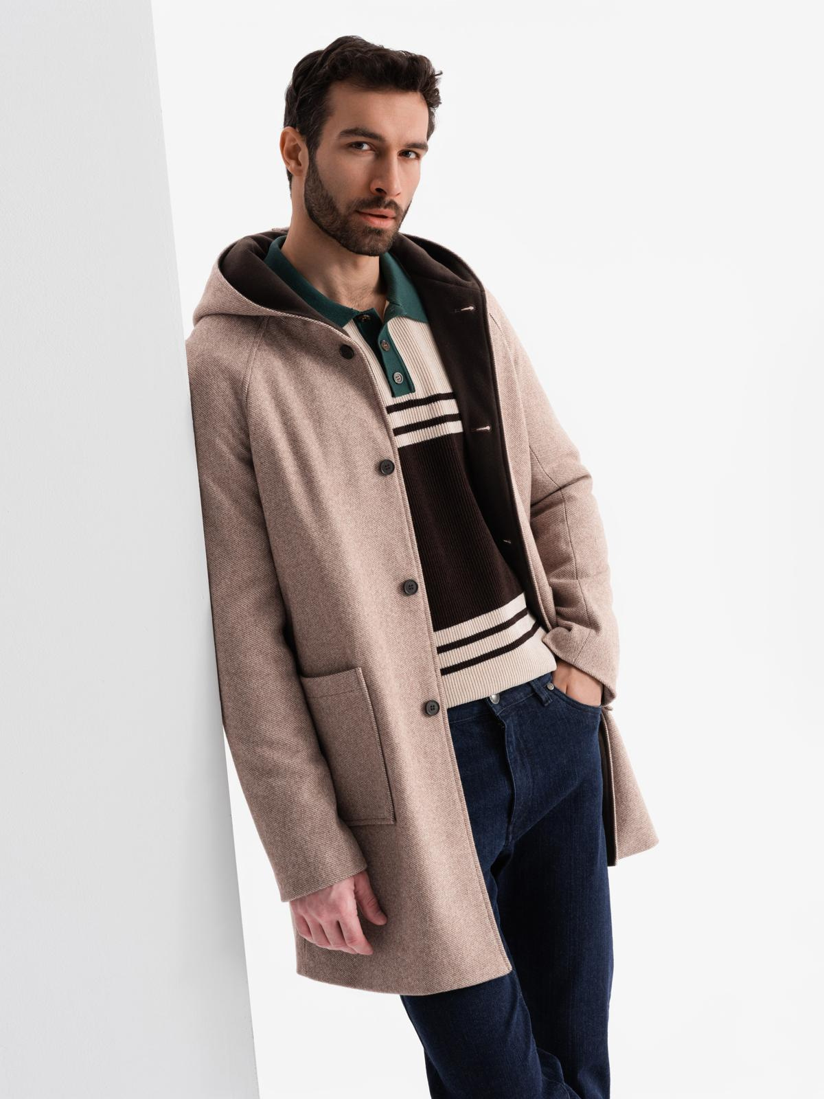Palton barbati, Ombre