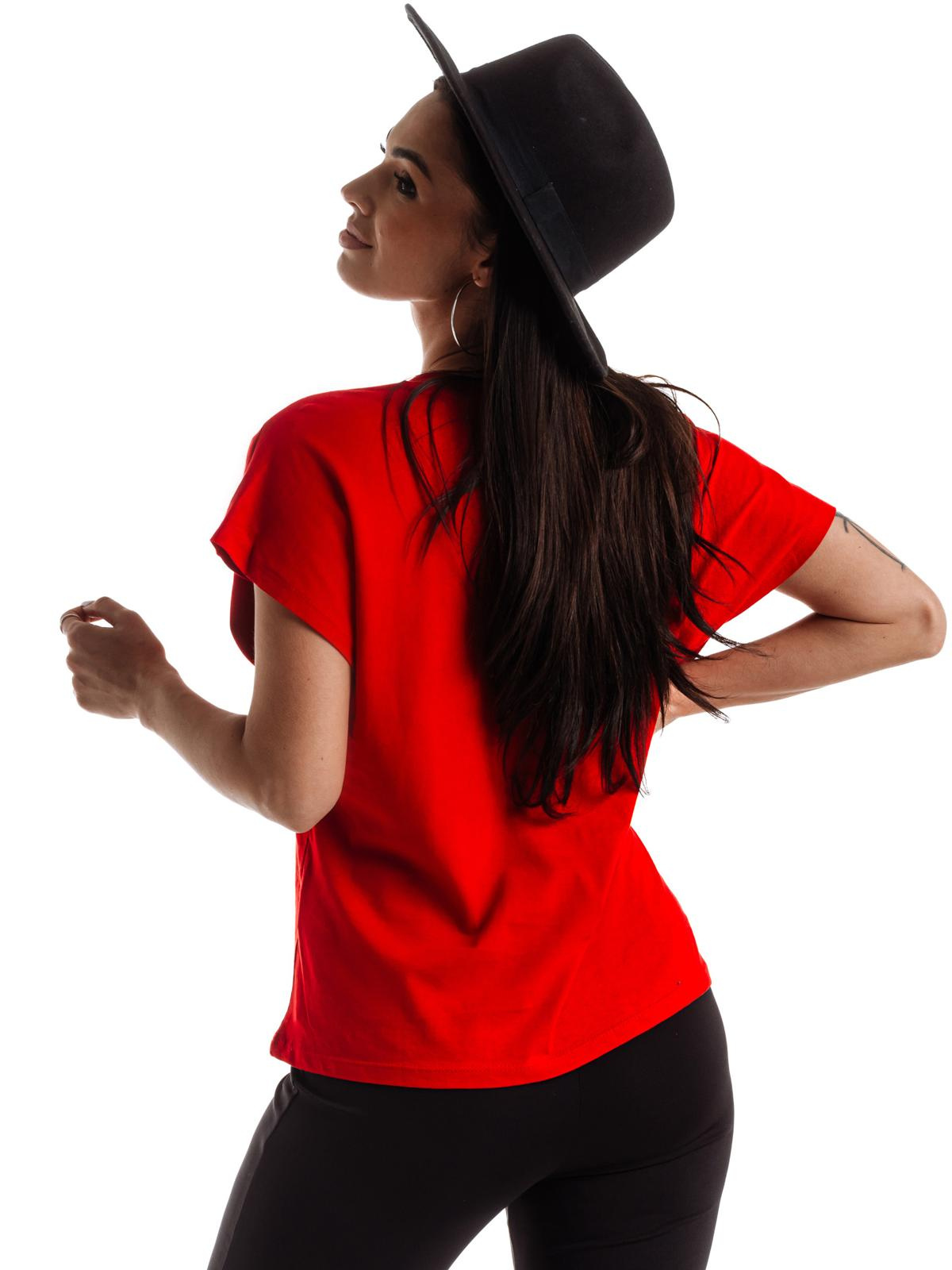 Edoti Women's unprinted t-shirt SL
